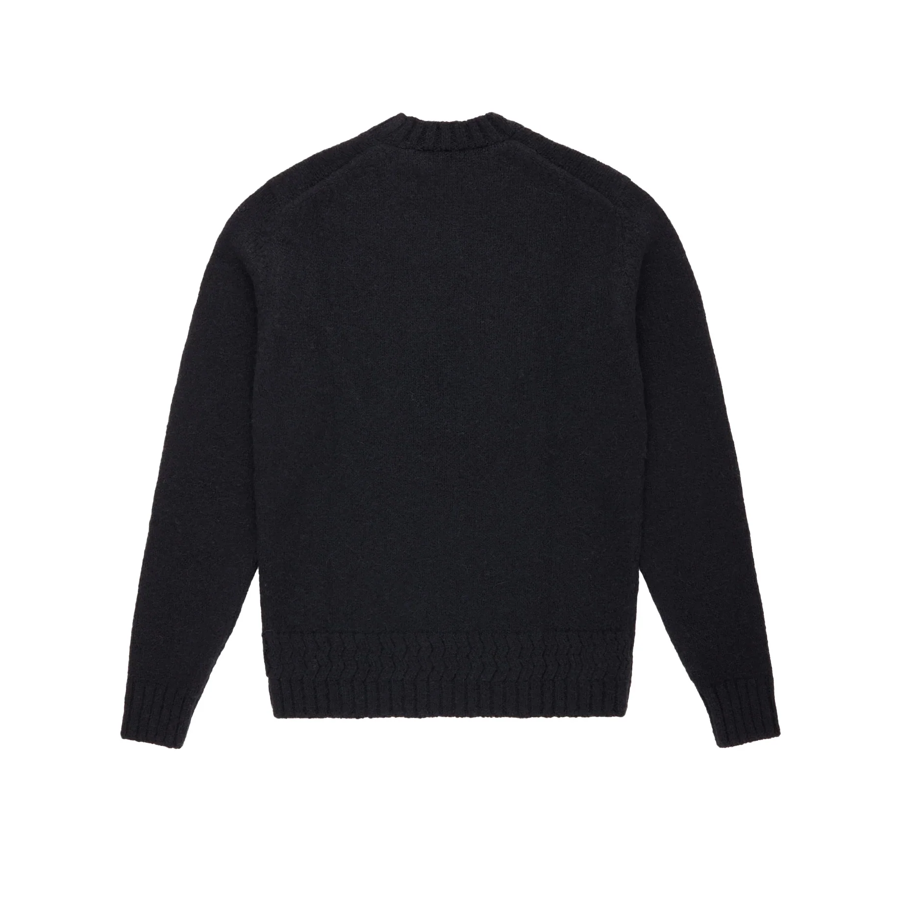 3sixteen - Alpaca Crewneck - Black - Image 6