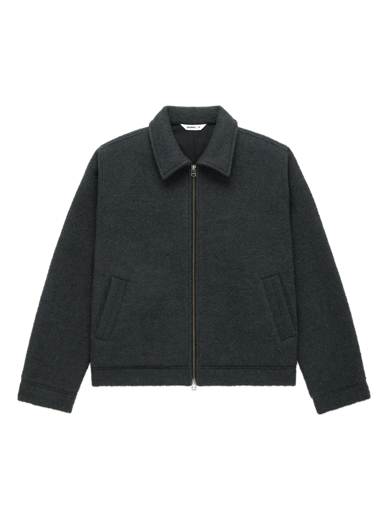 3sixteen - Club Jacket - Charcoal Boucle