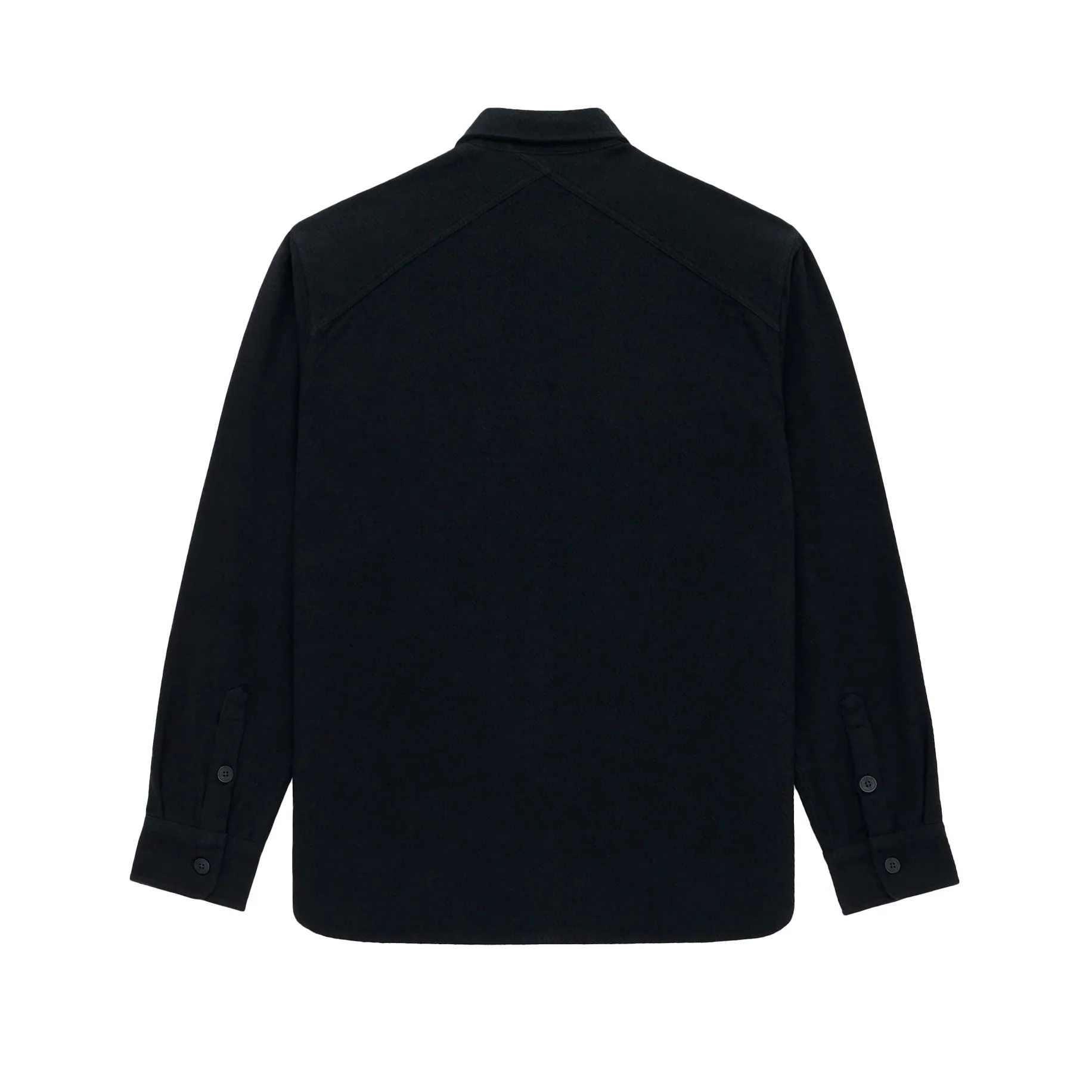 3sixteen - Crosscut Flannel - Black Cotton Twill - Image 6