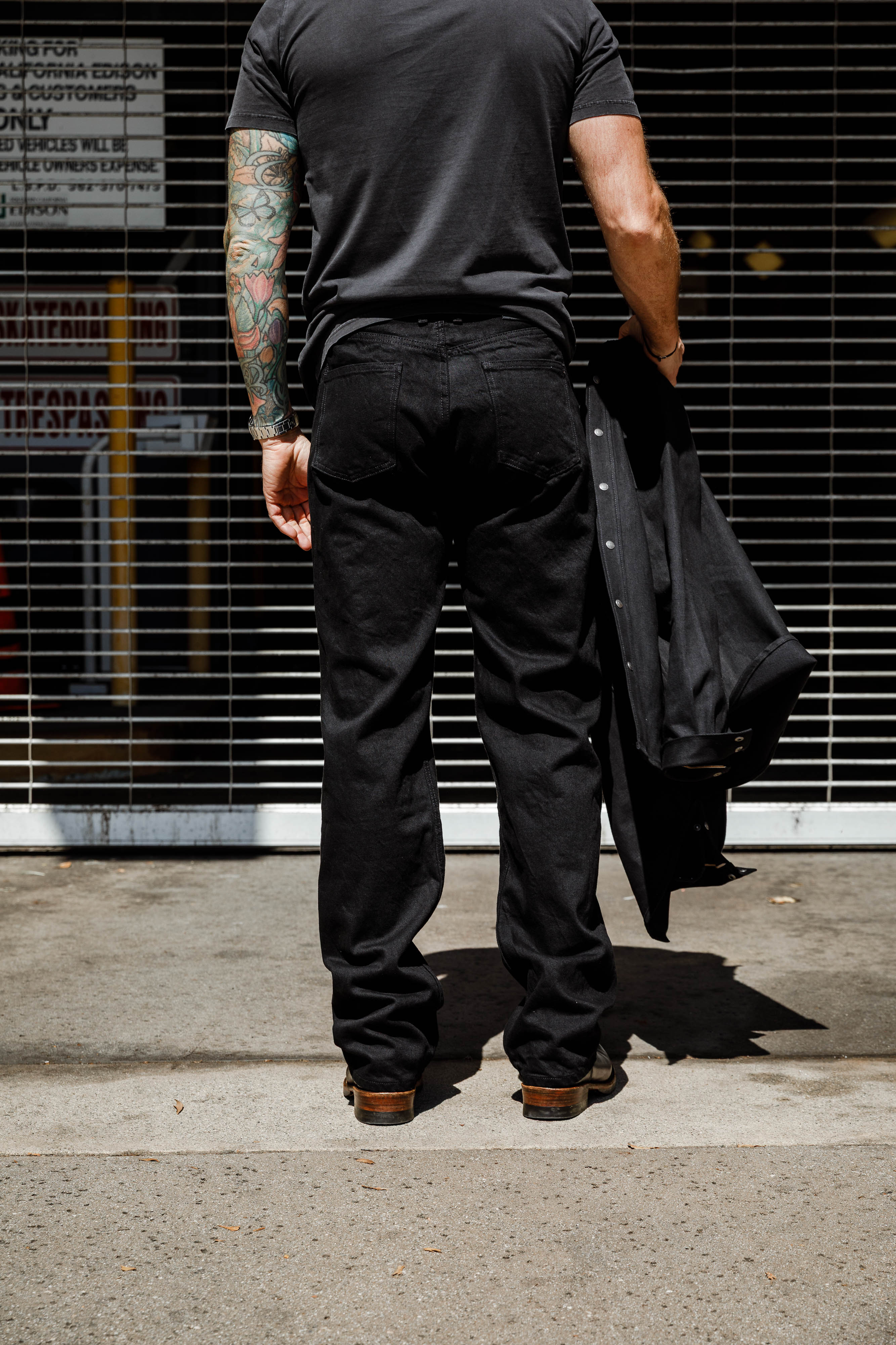 3sixteen - CS⁠-⁠222x Classic Straight ⁠-⁠ 12.5oz Lightweight Double Black Selvedge - Image 7