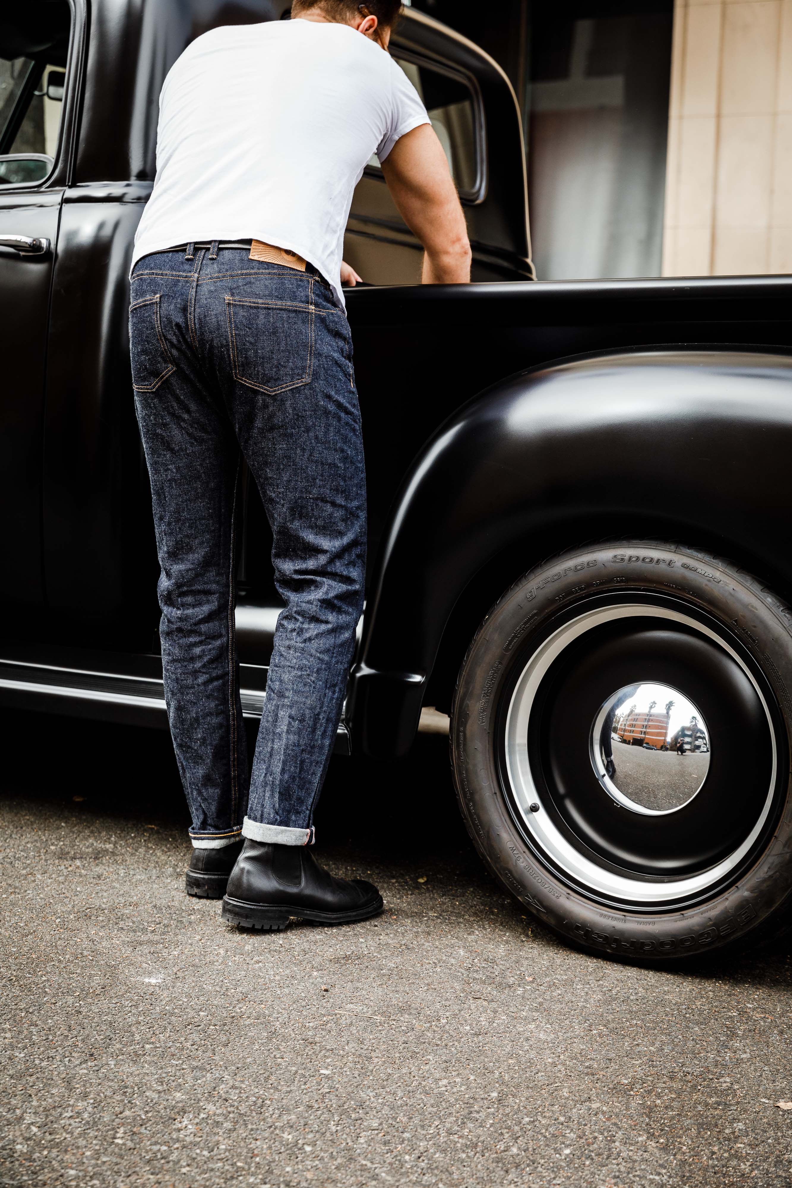 3sixteen - CT-100xk Classic Tapered - 14oz Rinsed Indigo Kibata - Image 4