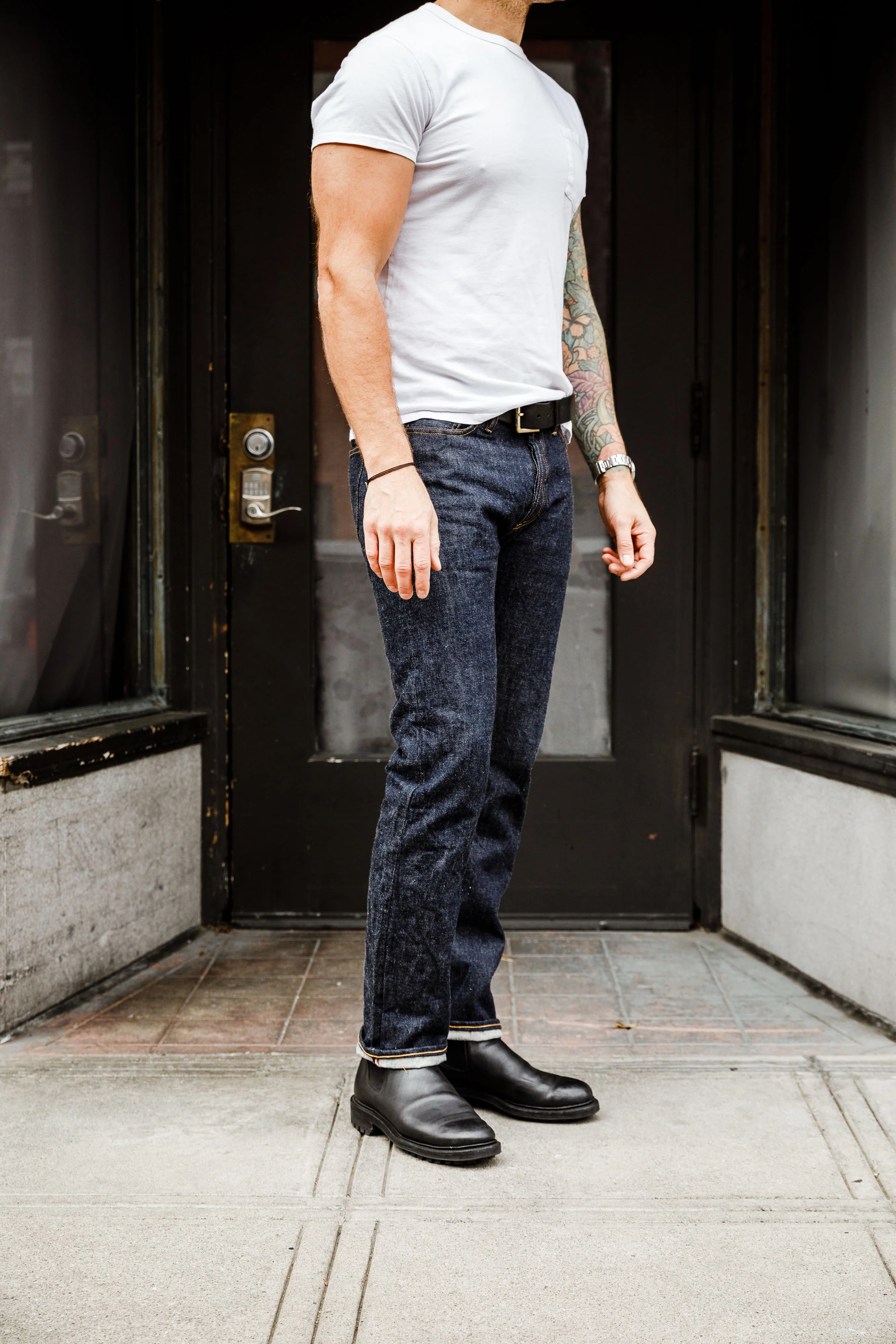 3sixteen - CT-100xk Classic Tapered - 14oz Rinsed Indigo Kibata - Image 7