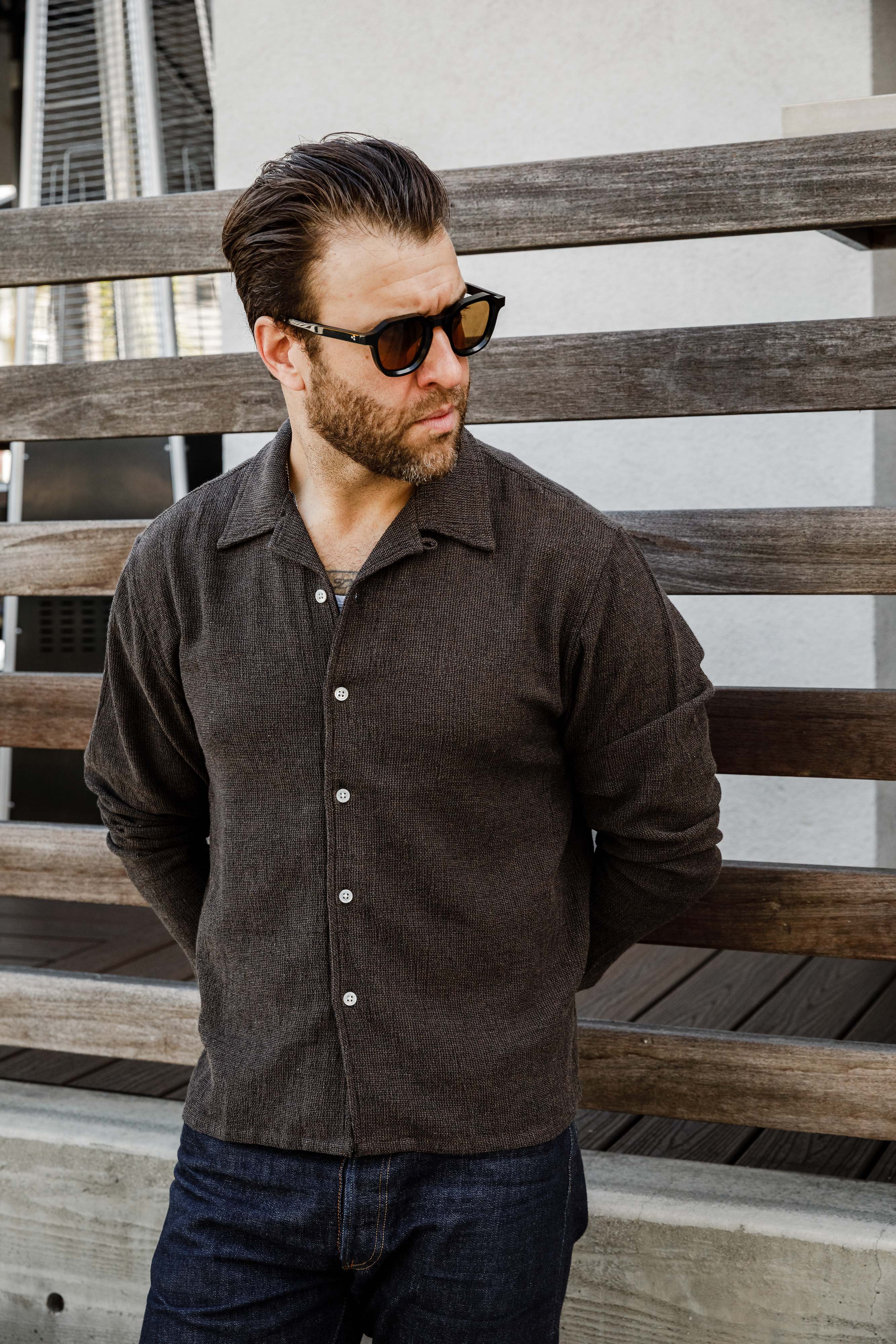 3sixteen - Geometric SP-05 - Black/Tobacco - Image 3