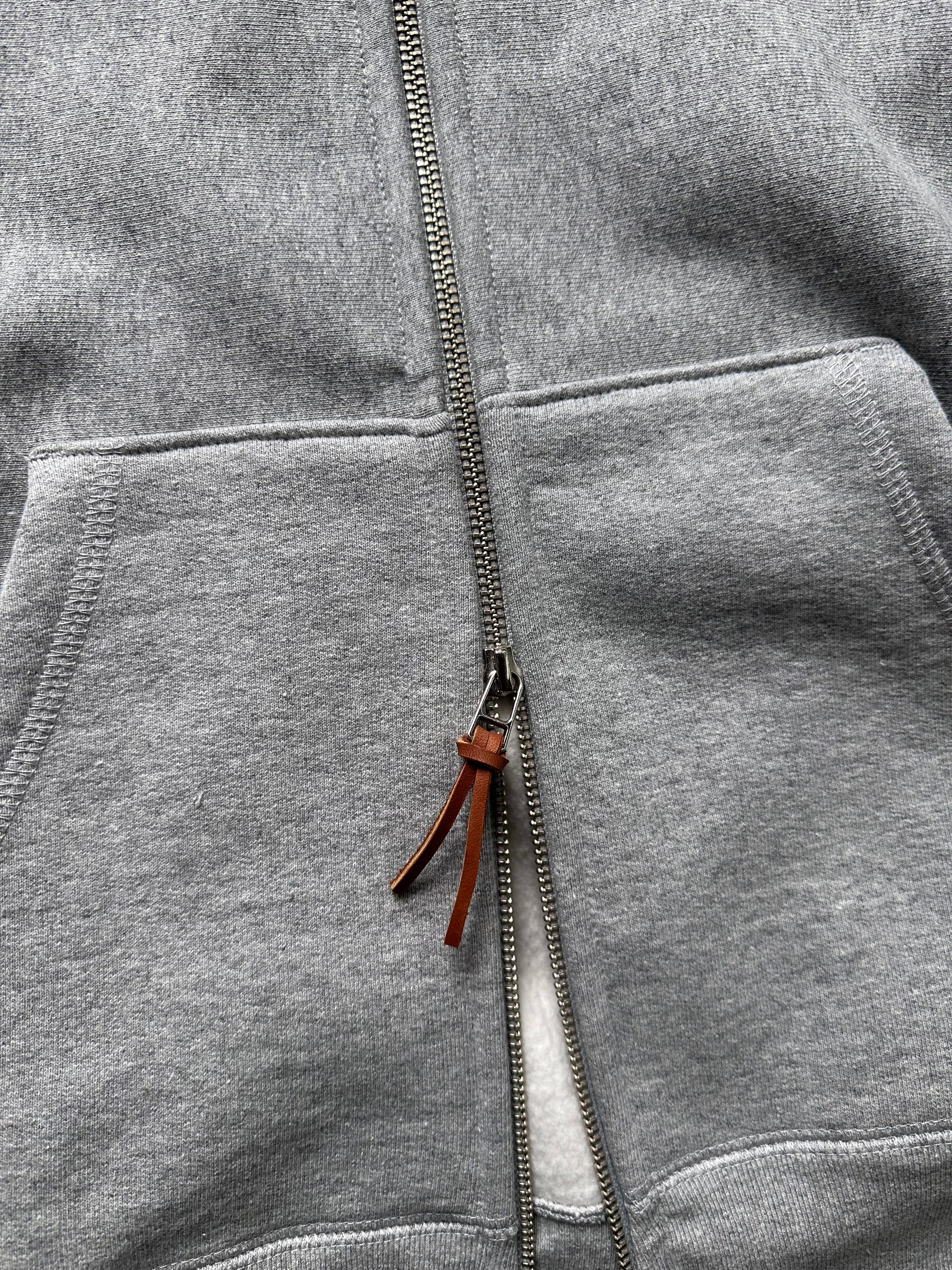 3sixteen - Heavyweight Zip Hoody - Grey - Image 4