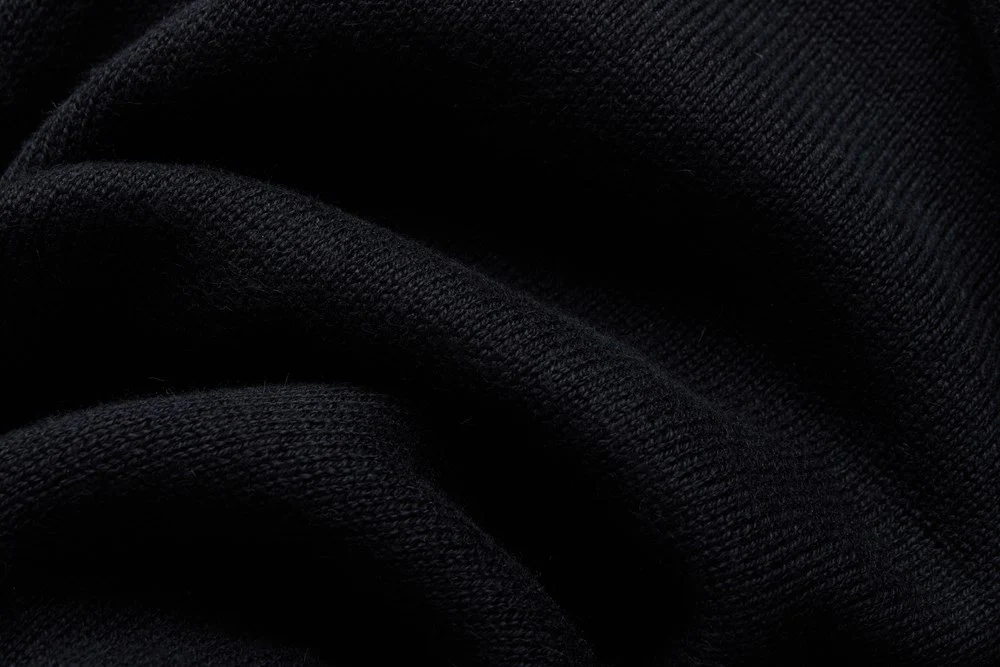 3sixteen - Knit Polo - Black Pima Cotton - Image 6