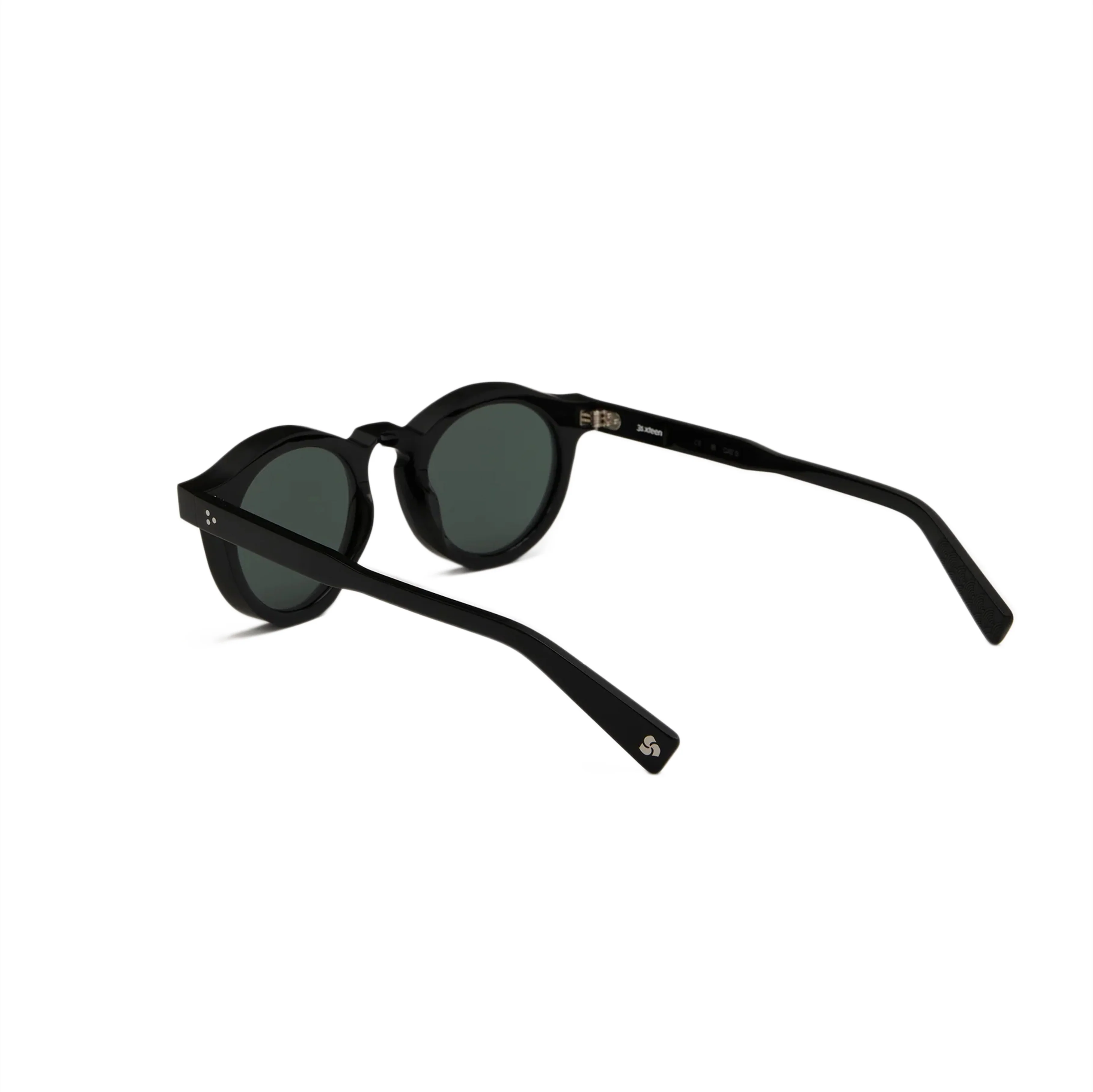 3sixteen - P3 Round ⁠-⁠ SP⁠-⁠01 Sunglasses - Black/Green - Image 10