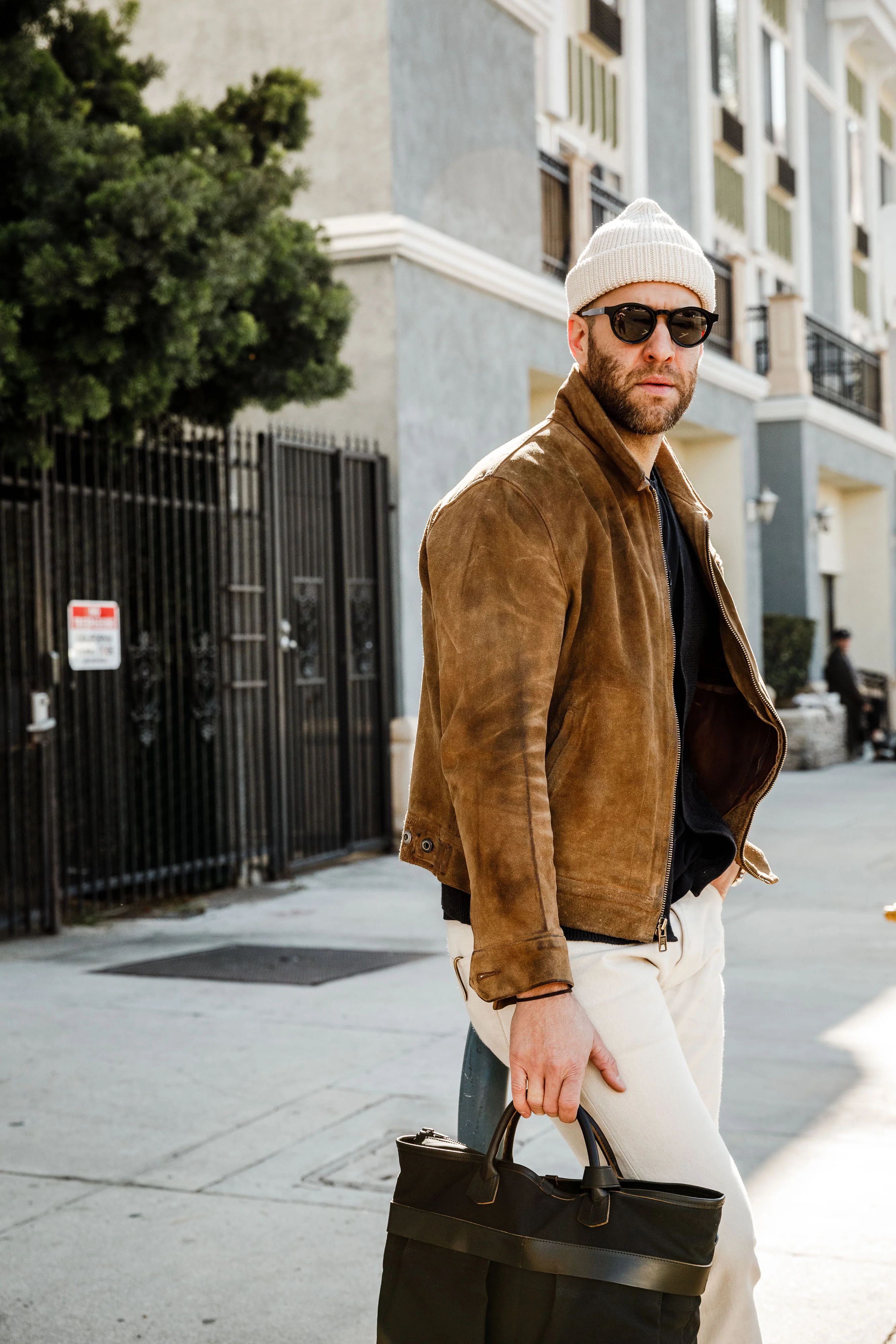 3sixteen - P3 Round ⁠-⁠ SP⁠-⁠01 Sunglasses - Black/Green - Image 4