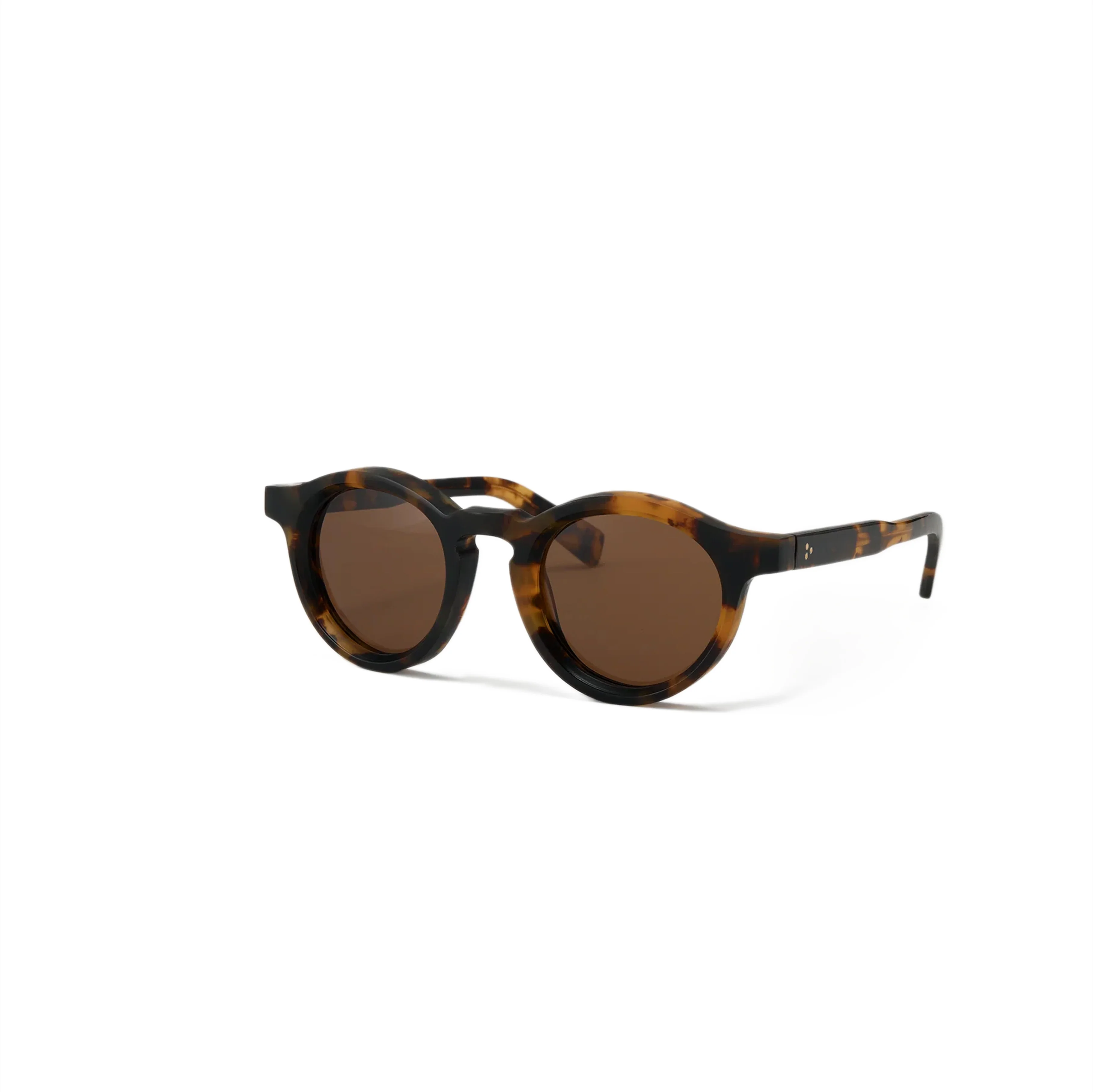 3sixteen - P3 Round ⁠-⁠ SP⁠-⁠01 Sunglasses - Tortoise / Brown - Image 10