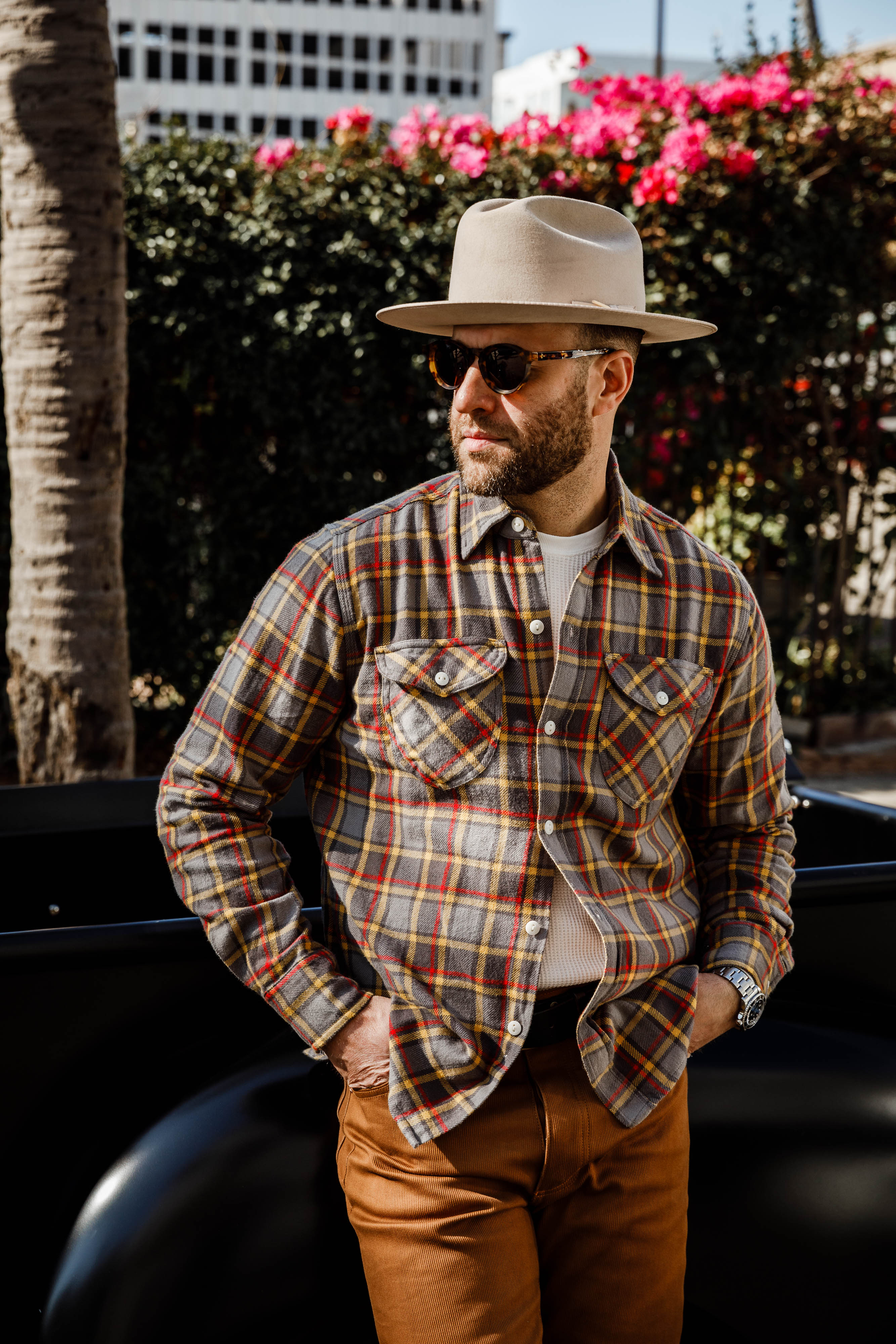 3sixteen - P3 Round ⁠-⁠ SP⁠-⁠01 Sunglasses - Tortoise / Brown - Image 13
