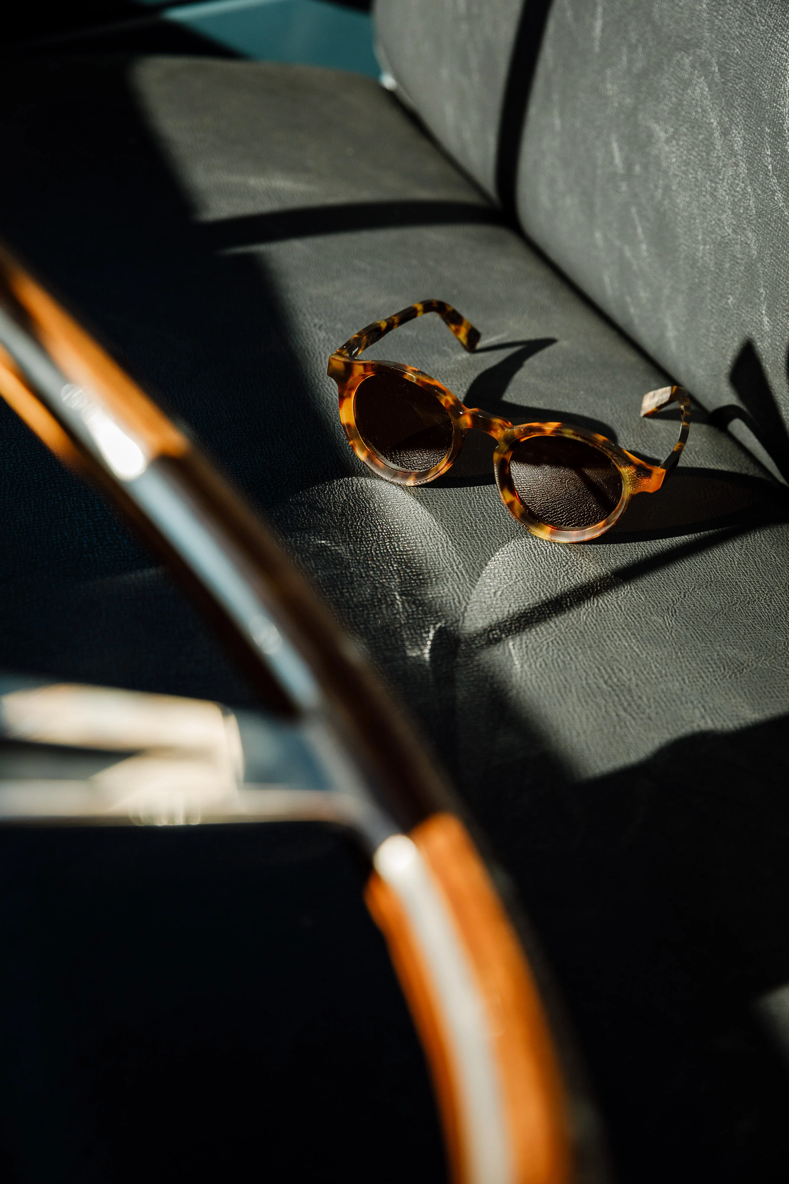 3sixteen - P3 Round ⁠-⁠ SP⁠-⁠01 Sunglasses - Tortoise / Brown - Image 3