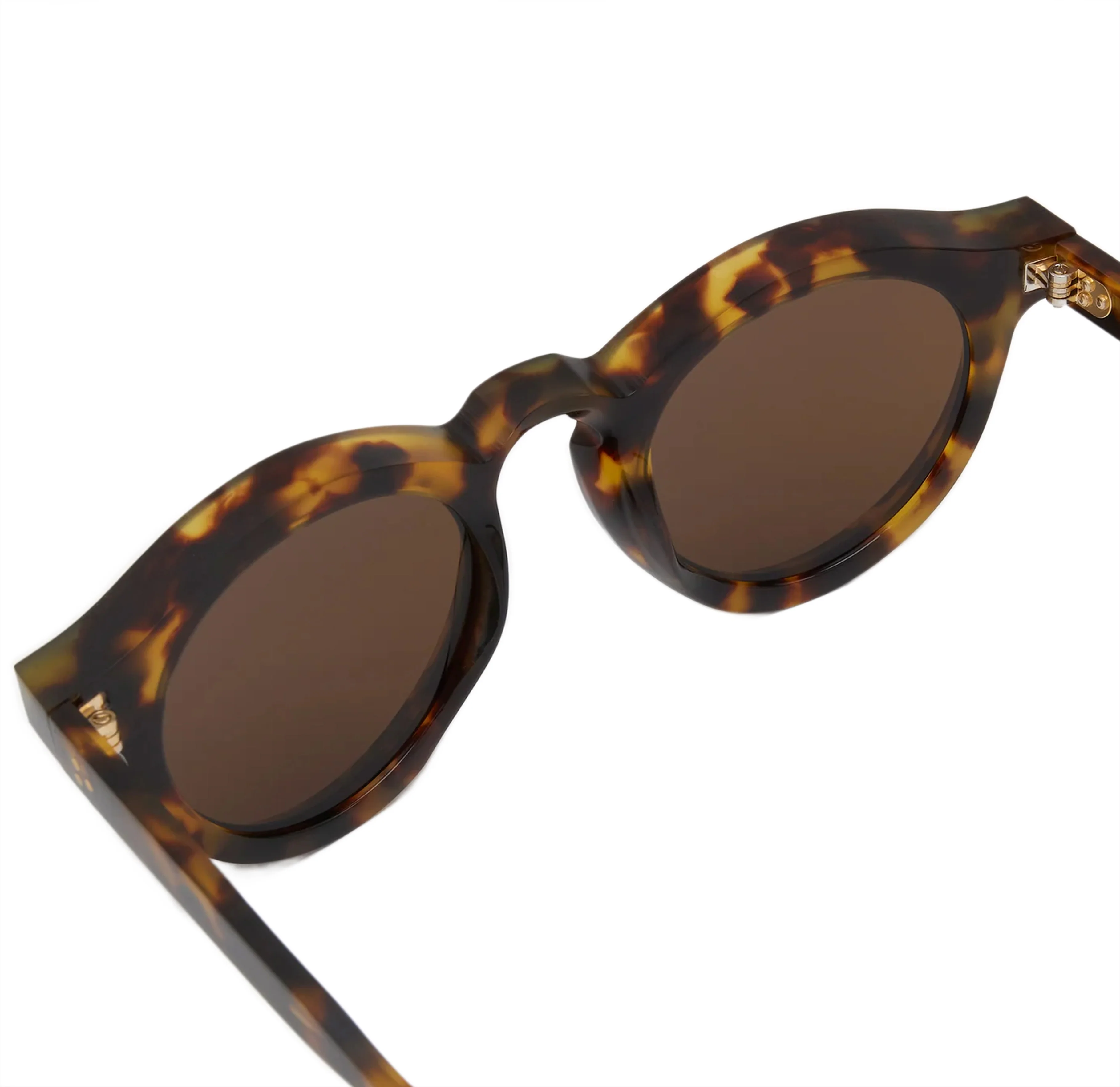 3sixteen - P3 Round ⁠-⁠ SP⁠-⁠01 Sunglasses - Tortoise / Brown - Image 8