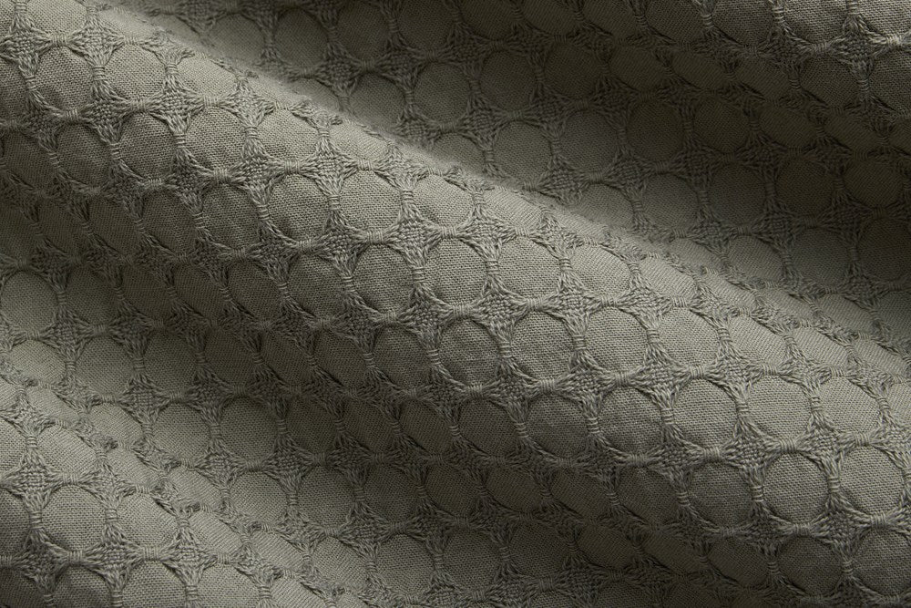 3sixteen - Resort Shirt - Olive Geo Weave - Image 6