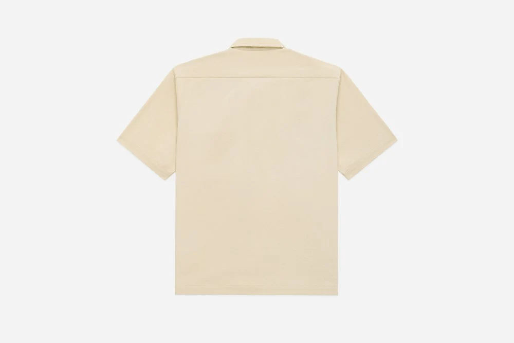 3sixteen - Short Sleeve Work Shirt - Ecru Twill - Image 6