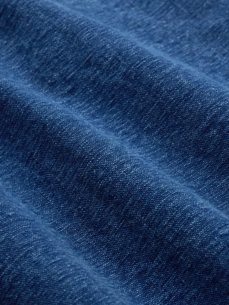 3sixteen - USN Overshirt - Stonewashed Indigo Canvas - Image 9
