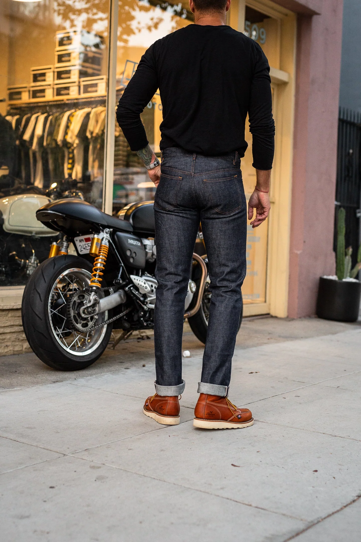 A.P.C. - New Standard - Raw Indigo - Image 4