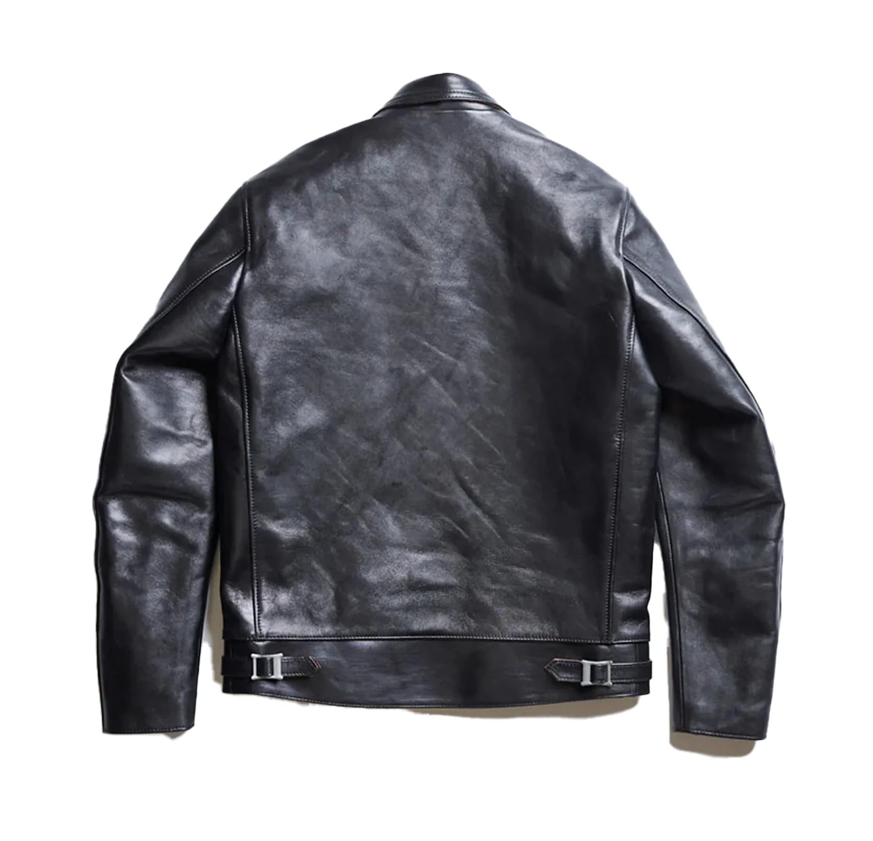 Addict Clothes - AD-01 Center Zip Jacket - Teacore Horsehide - Image 7