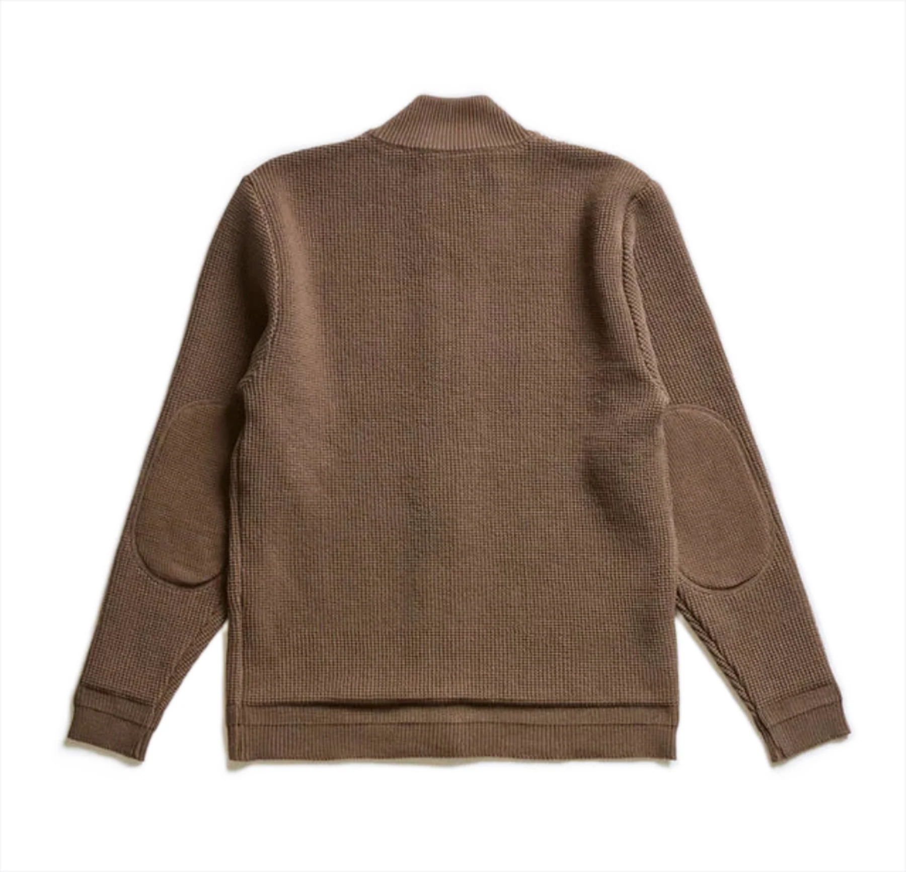 Addict Clothes - Cotton Waffle Drivers Knit - Walnut - Image 5