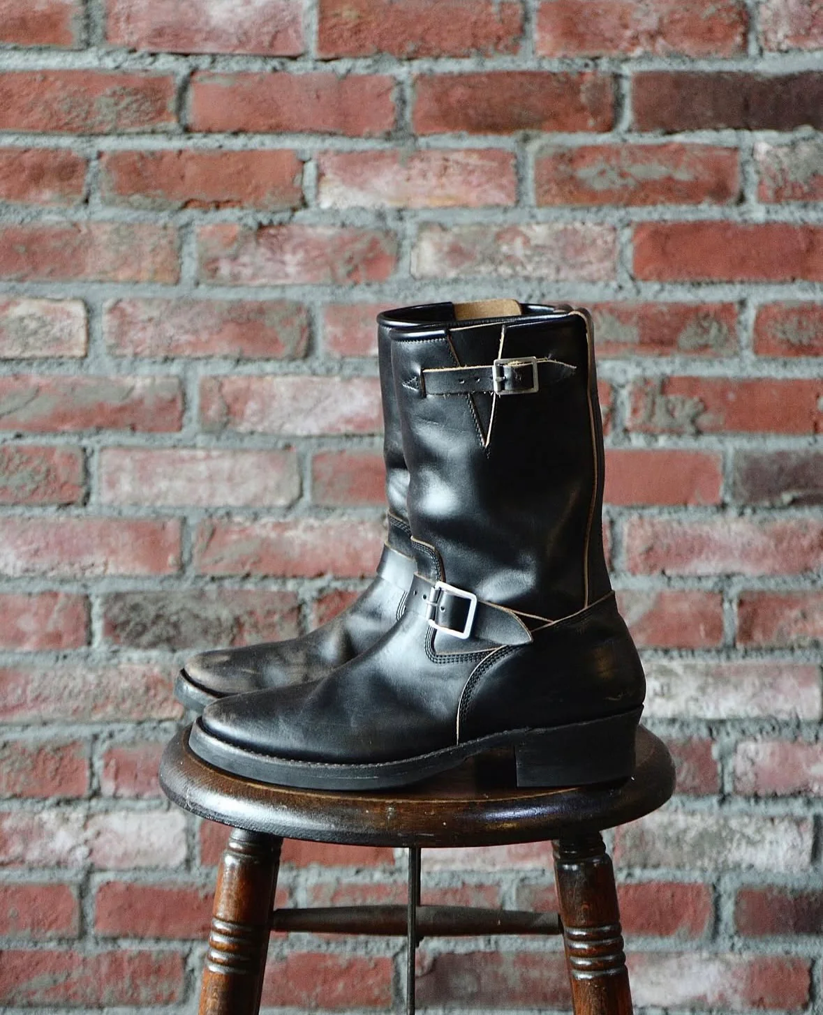 Addict Clothes - Horsebutt Engineer Boot - Black - Image 11