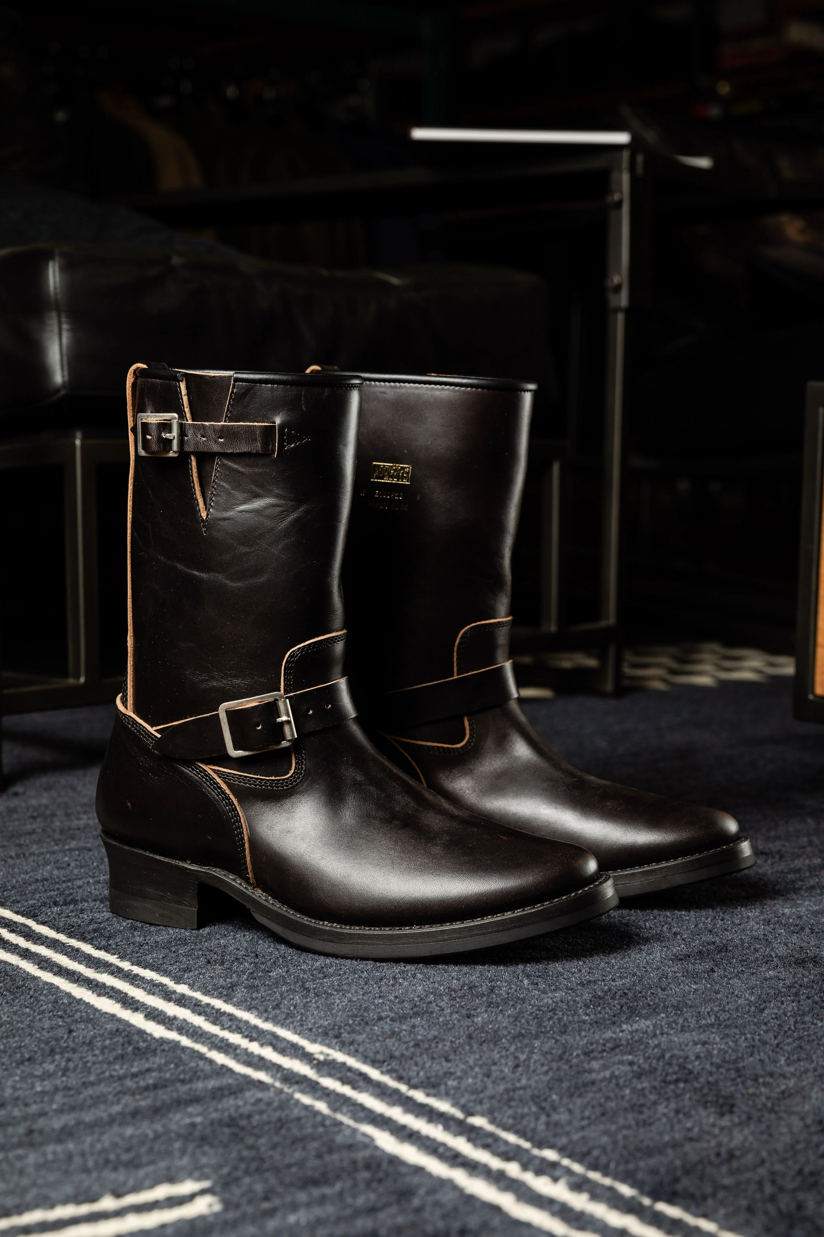Addict Clothes - Horsebutt Engineer Boot - Black - Image 3