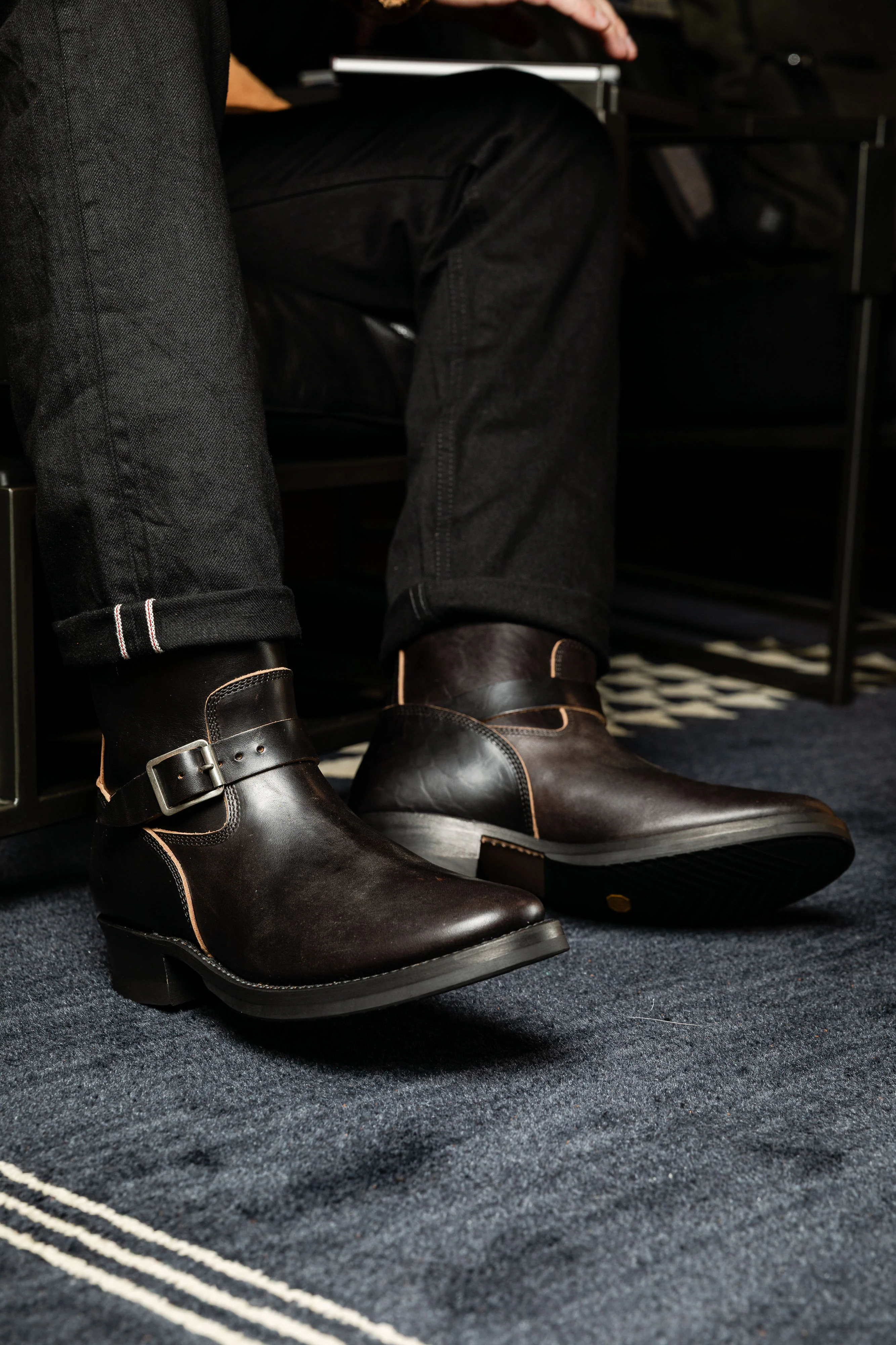Addict Clothes - Horsebutt Engineer Boot - Black - Image 5