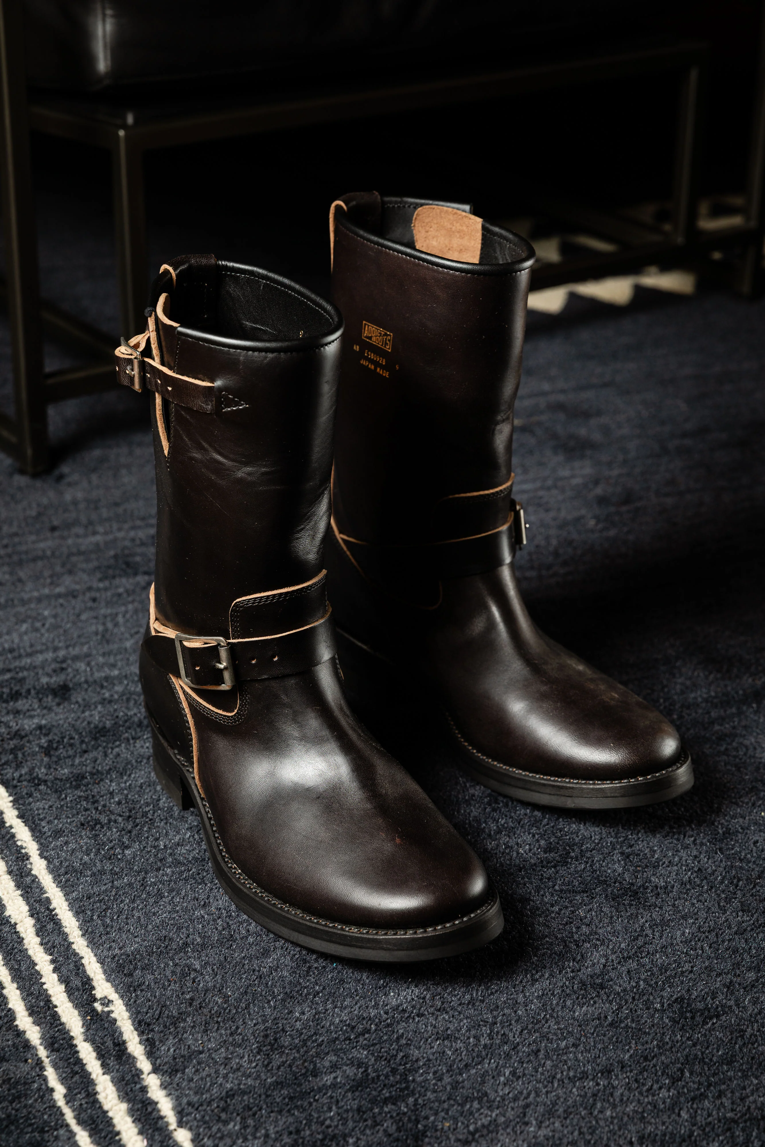 Addict Clothes - Horsebutt Engineer Boot - Black - Image 7