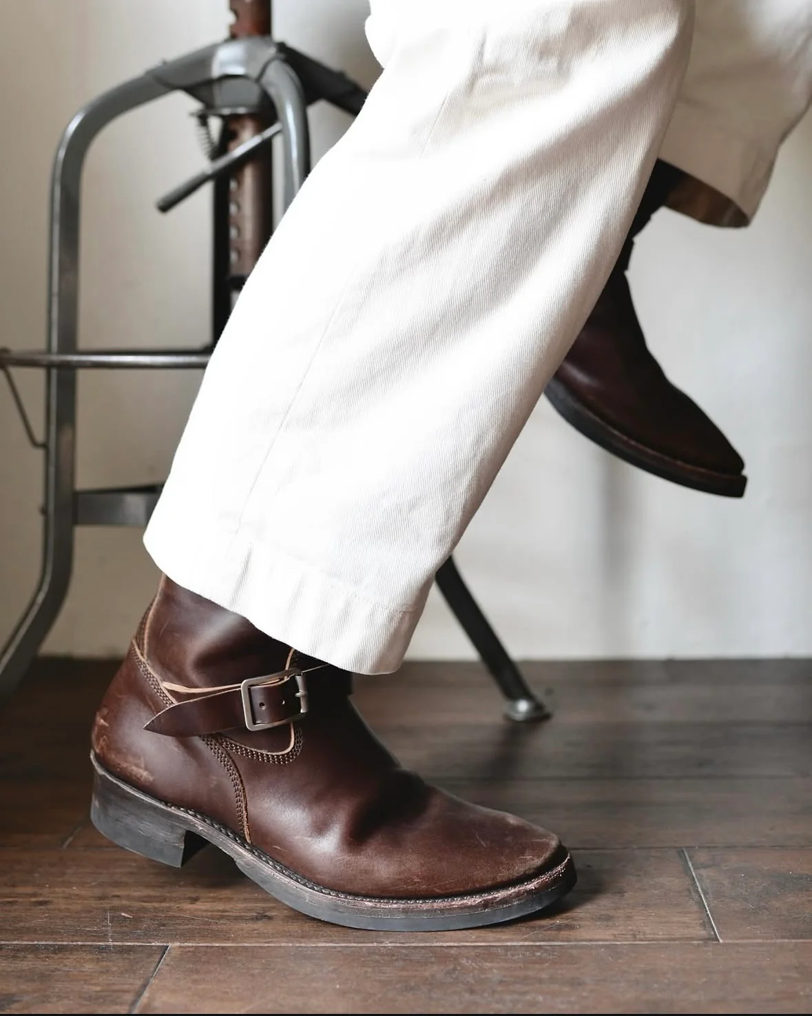 Addict Clothes - Horsebutt Engineer Boot - Brown - Image 10