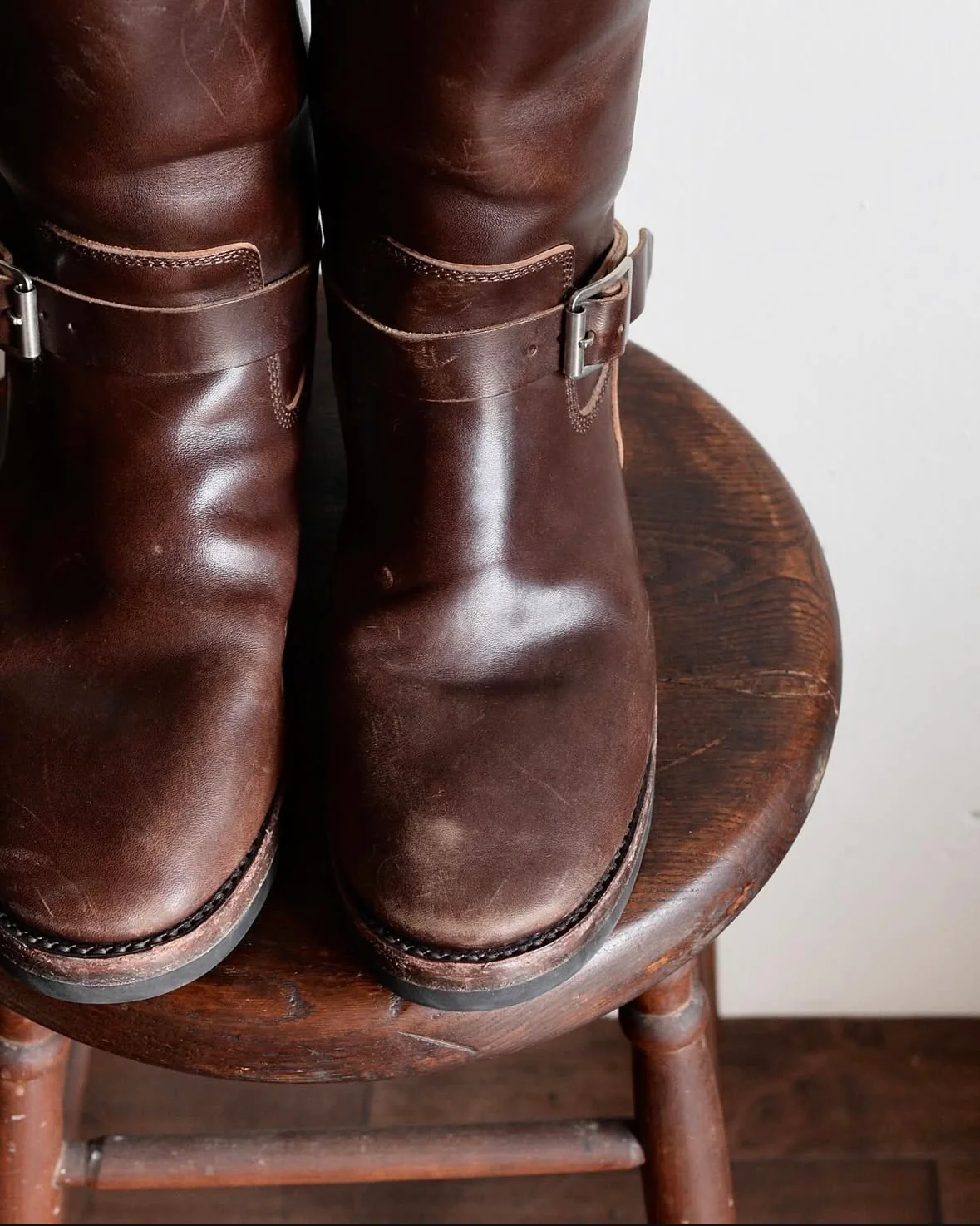 Addict Clothes - Horsebutt Engineer Boot - Brown - Image 11