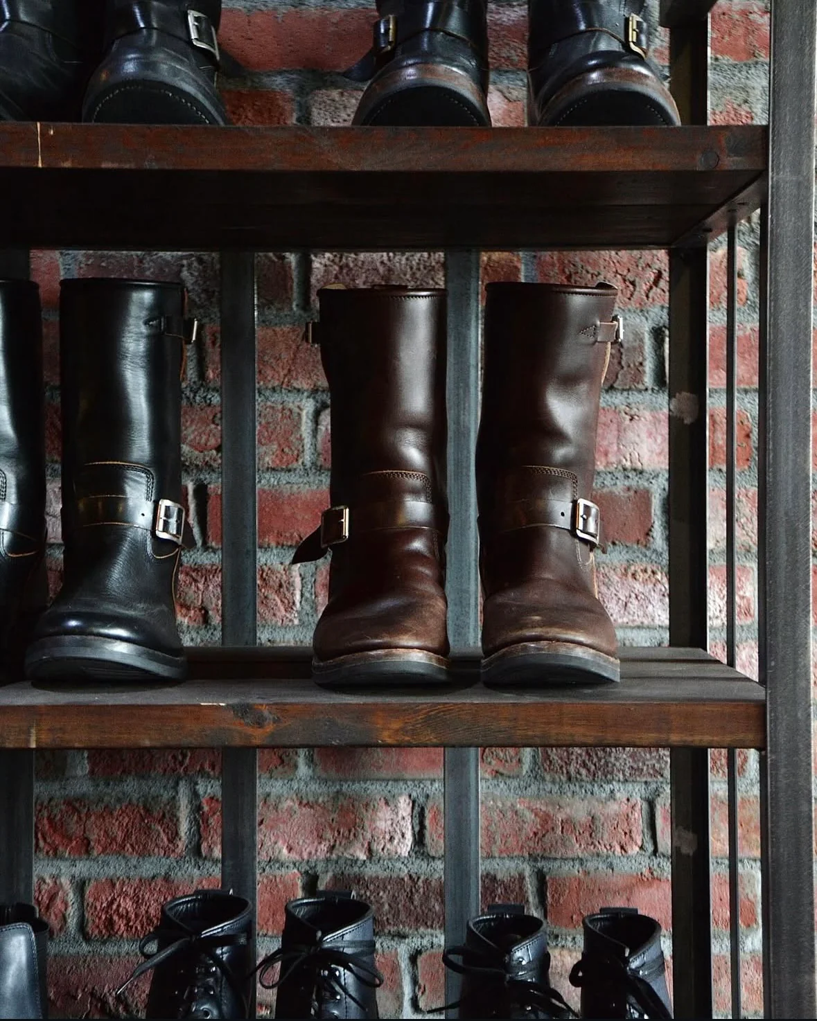 Addict Clothes - Horsebutt Engineer Boot - Brown - Image 12