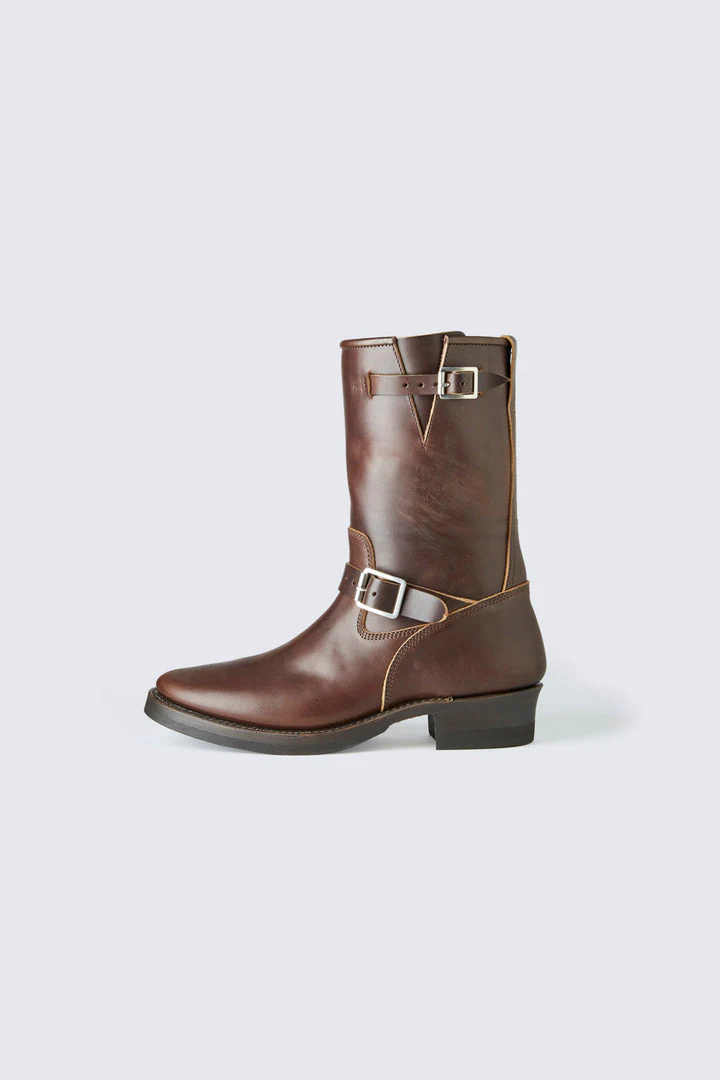 Addict Clothes - Horsebutt Engineer Boot - Brown - Image 17