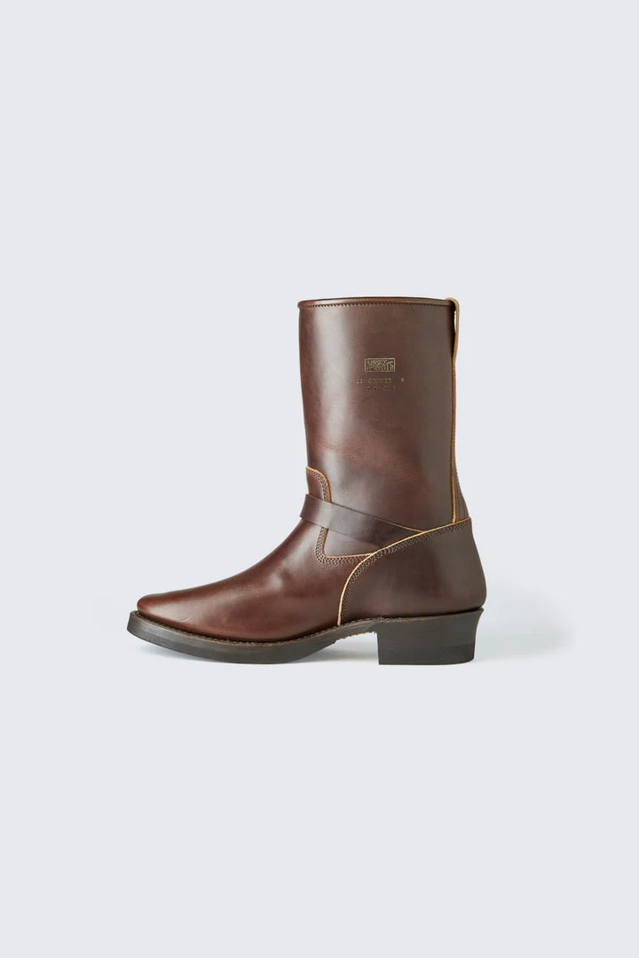 Addict Clothes - Horsebutt Engineer Boot - Brown - Image 18