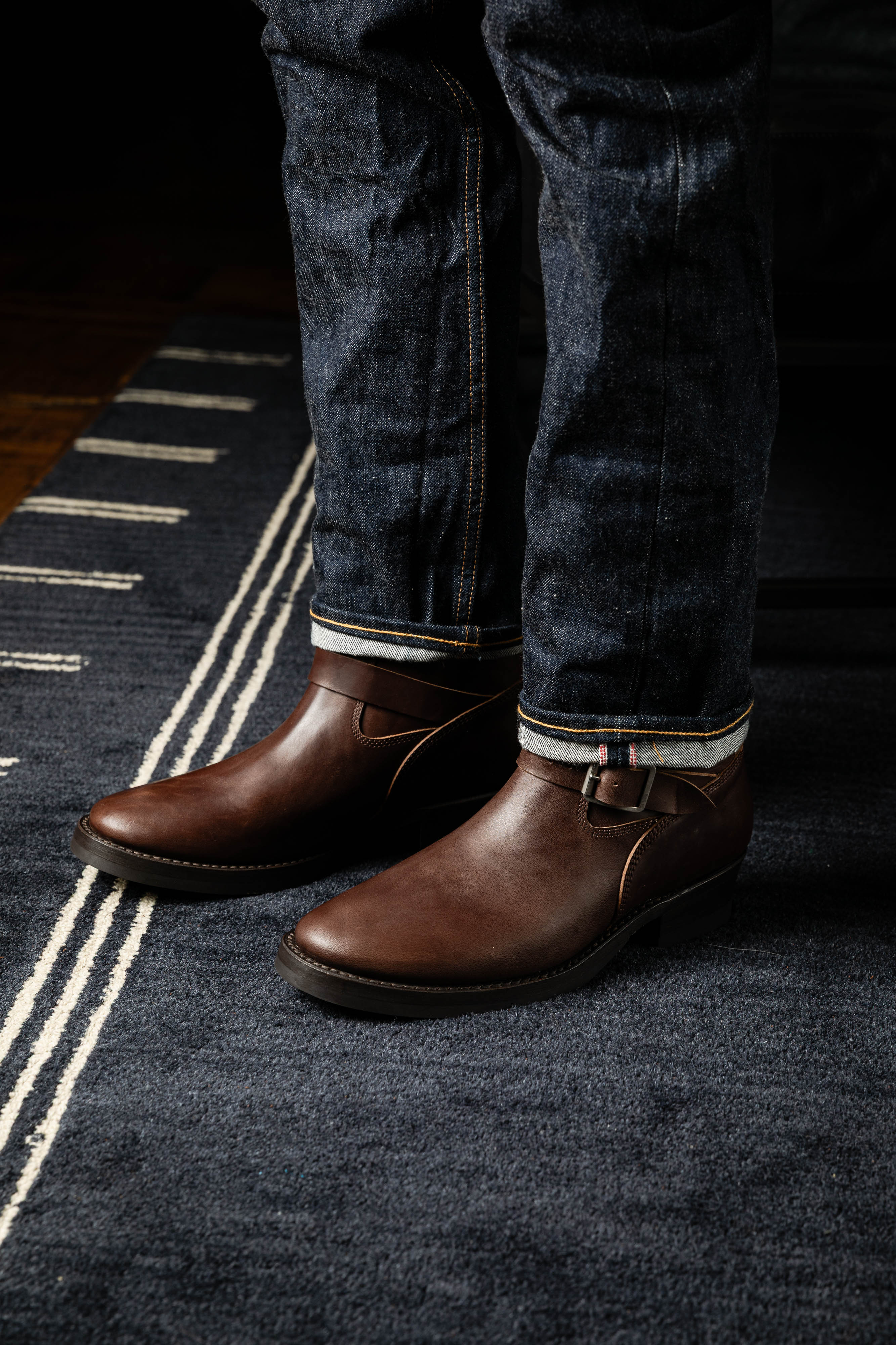 Addict Clothes - Horsebutt Engineer Boot - Brown - Image 2