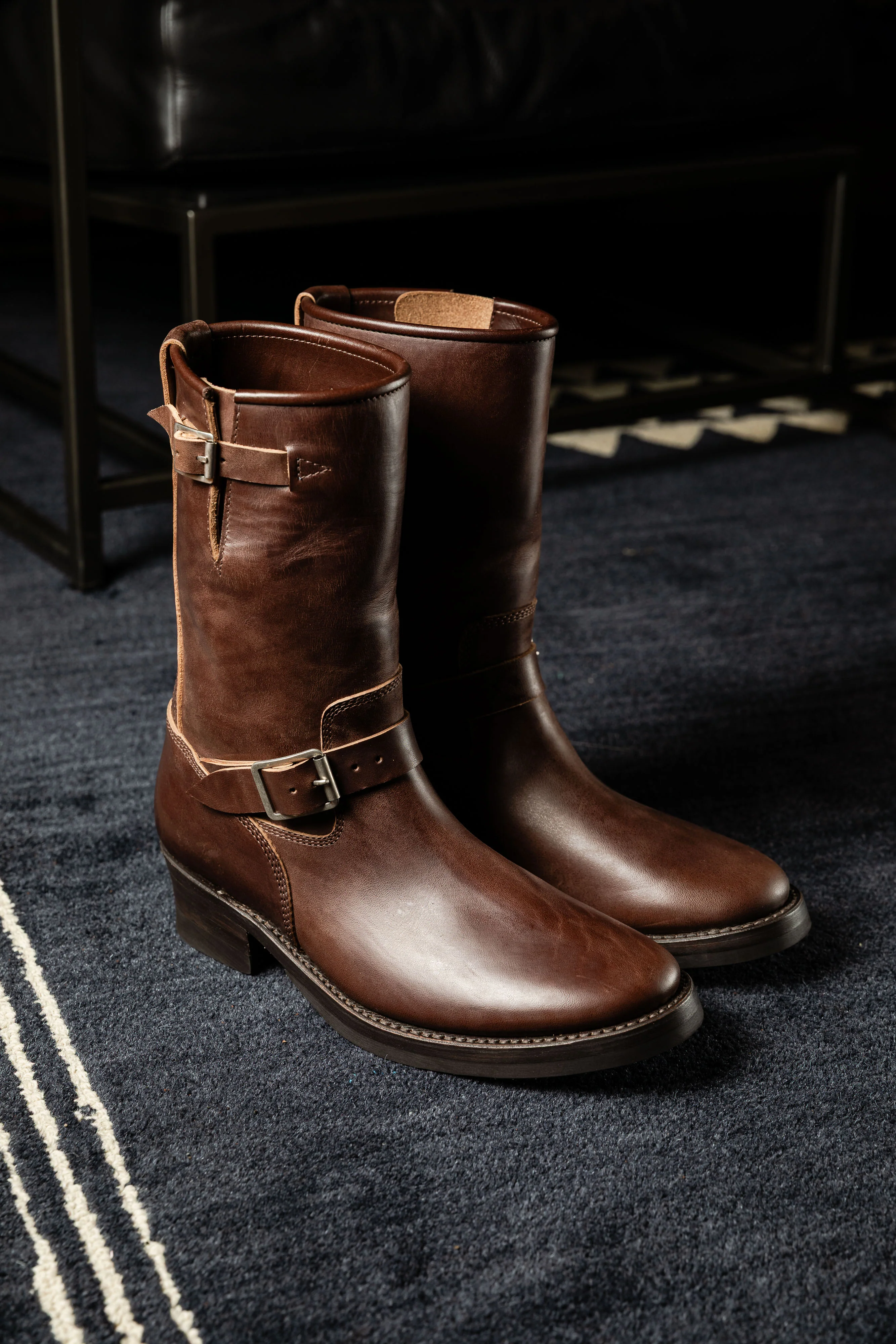 Addict Clothes - Horsebutt Engineer Boot - Brown - Image 3