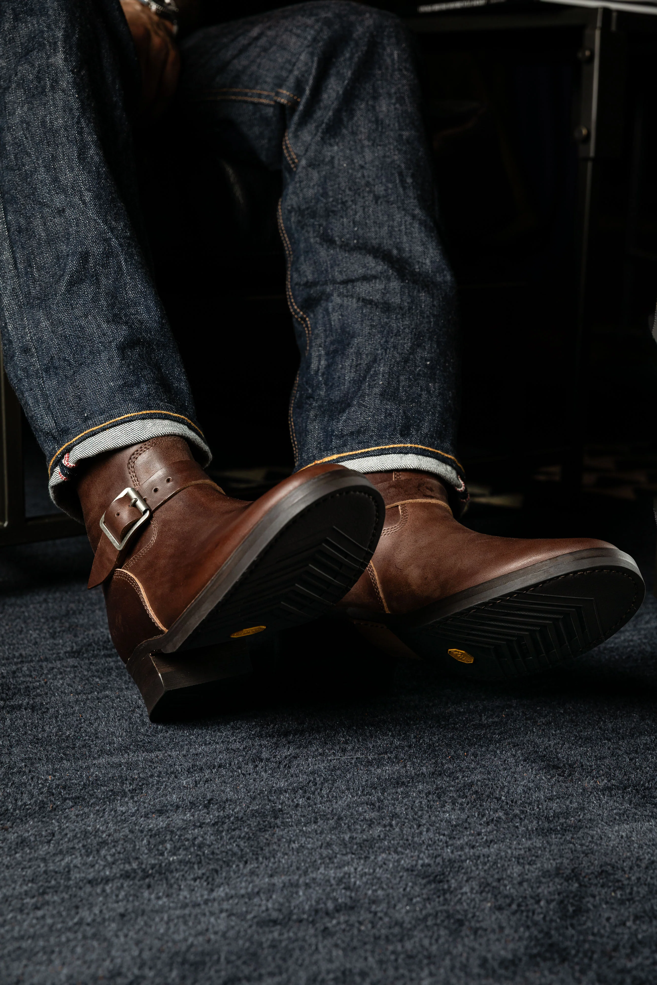 Addict Clothes - Horsebutt Engineer Boot - Brown - Image 7