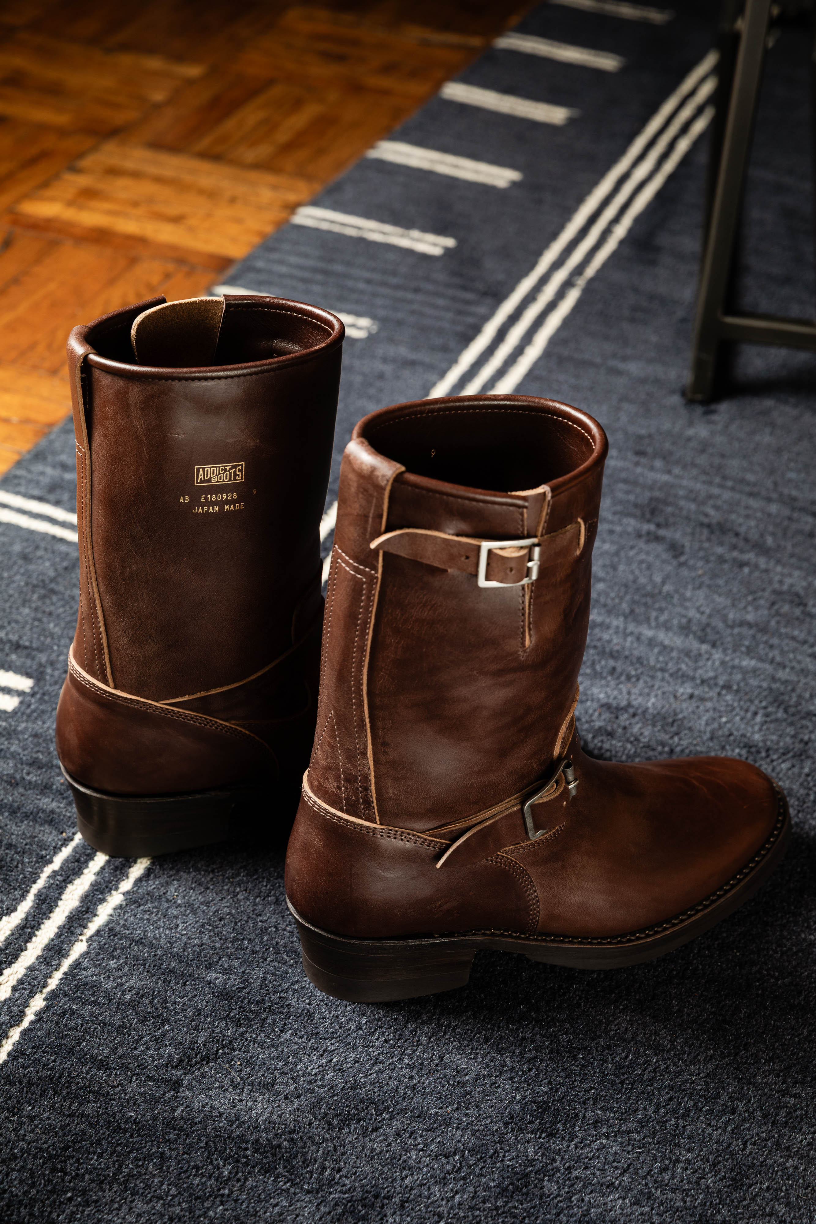 Addict Clothes - Horsebutt Engineer Boot - Brown - Image 9