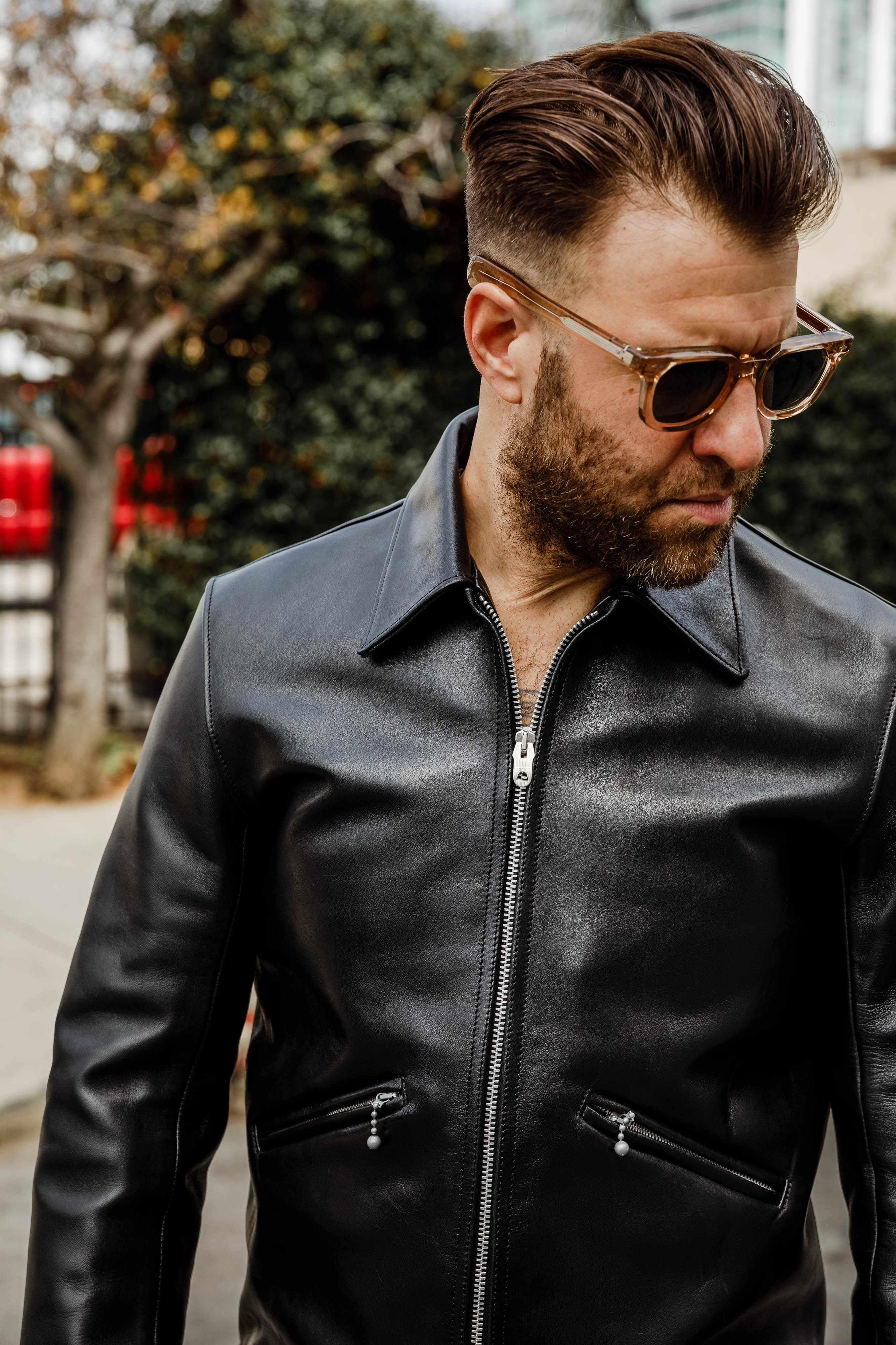 Addict Clothes - Husky Jacket - Black Horsehide - Image 3
