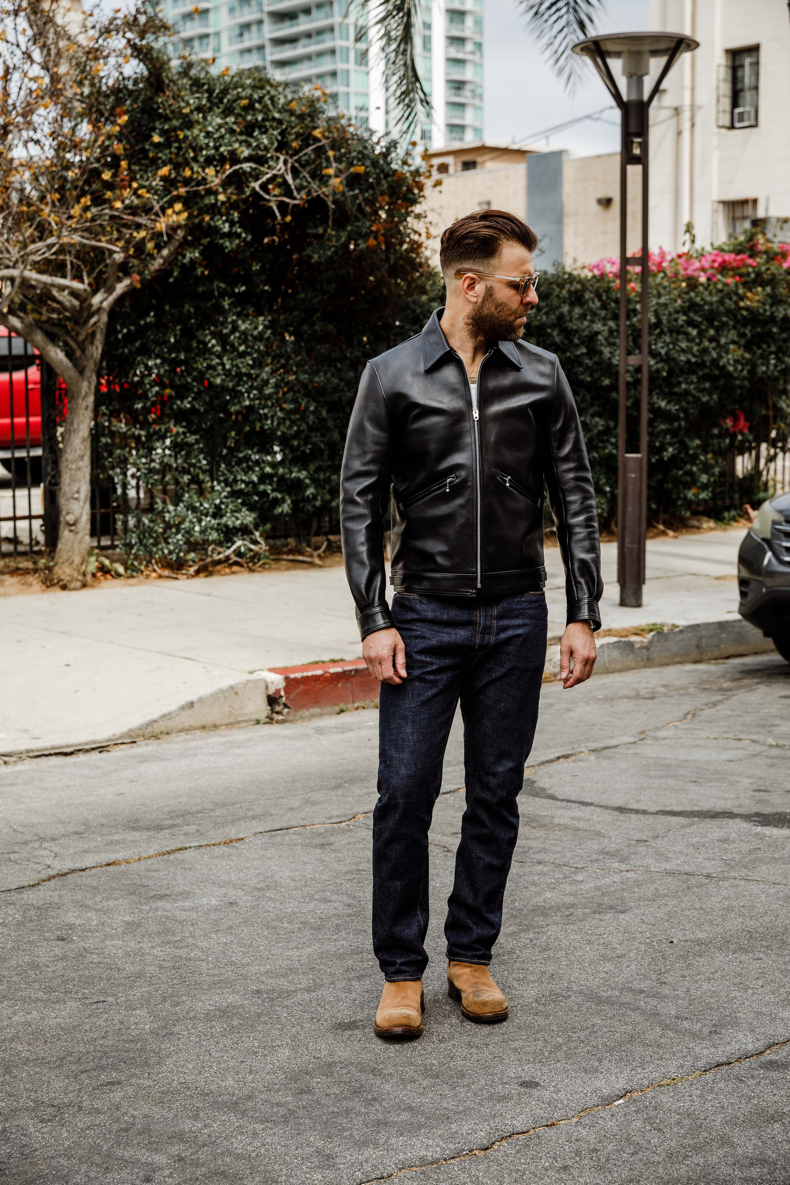 Addict Clothes - Husky Jacket - Black Horsehide - Image 4