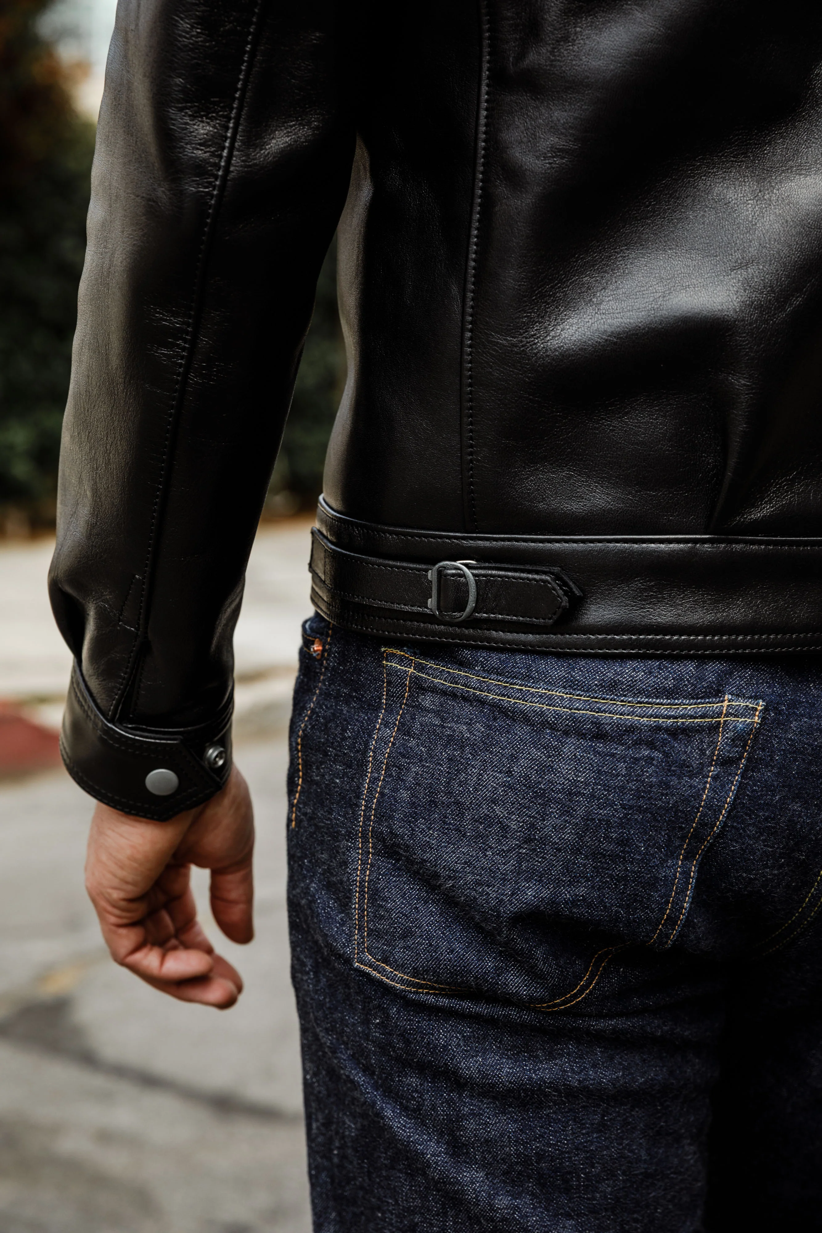 Addict Clothes - Husky Jacket - Black Horsehide - Image 9