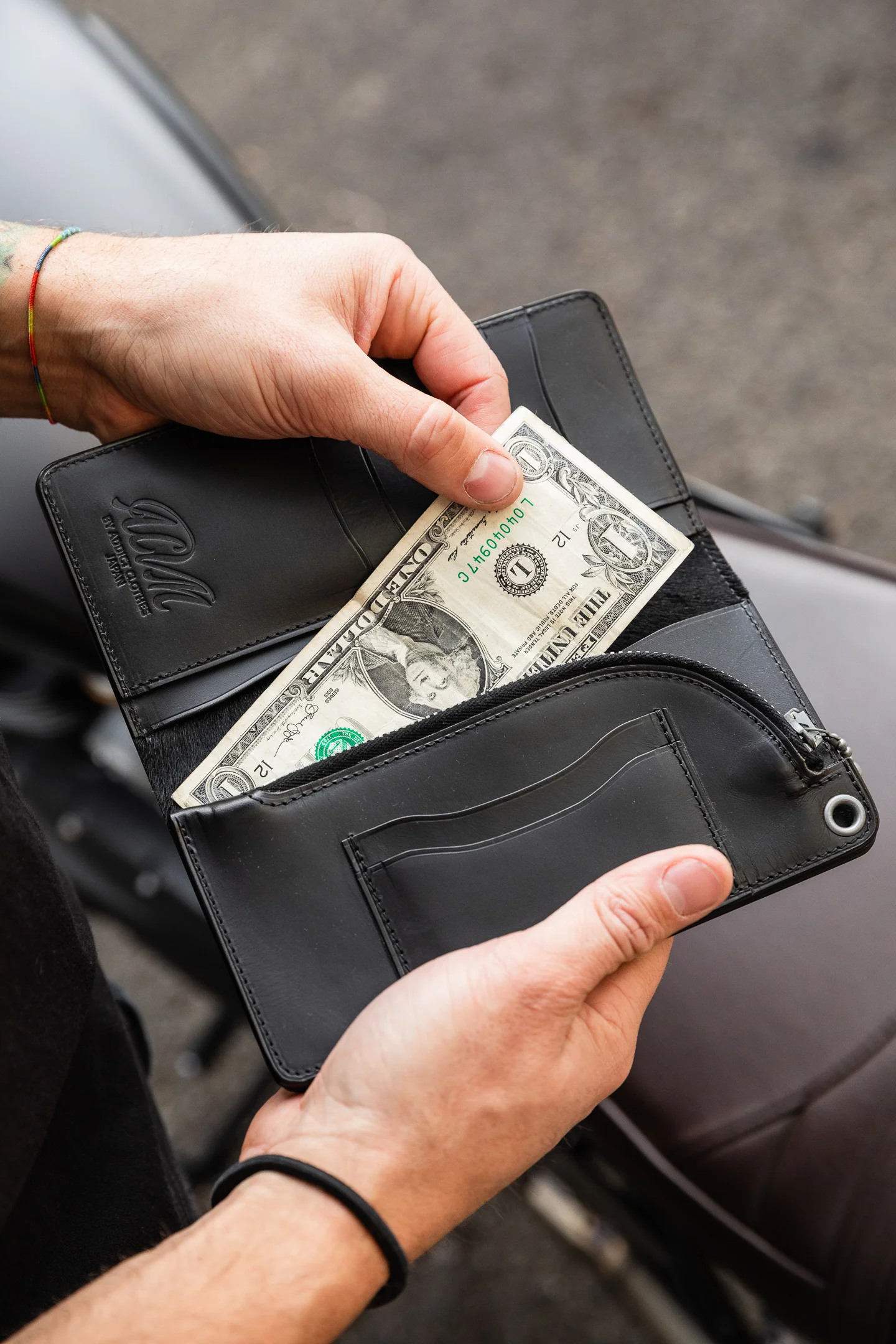 ADDICT Clothes - Long Wallet - Red - Image 4