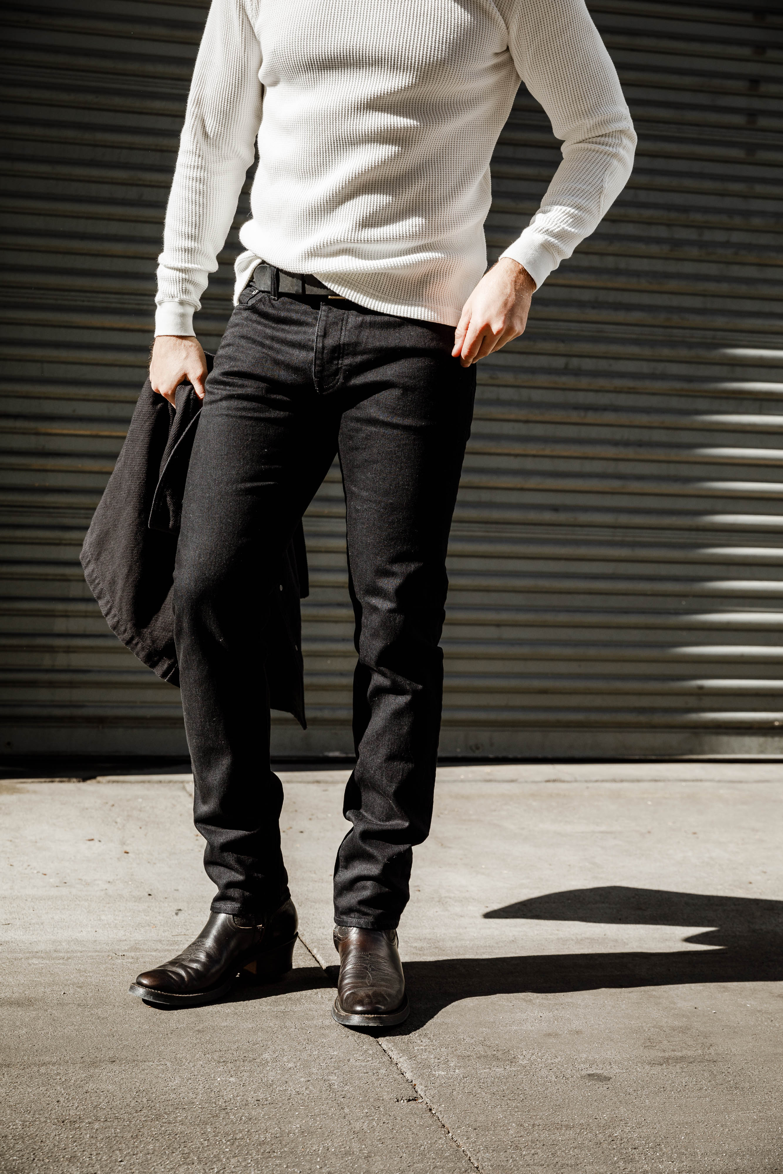 Addict Clothes - Tight Tapered Denim - Black - Image 2