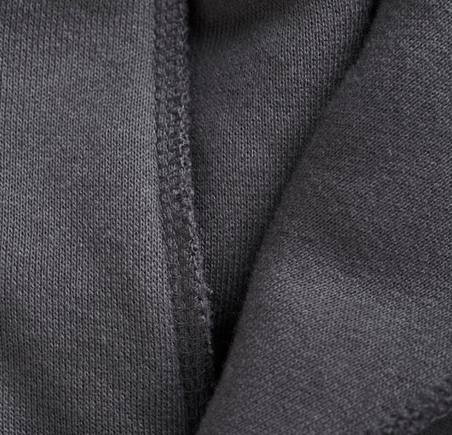 Addict Clothes - Unusual Pocket Fleece Hoodie - Charcoal Grey - Image 10