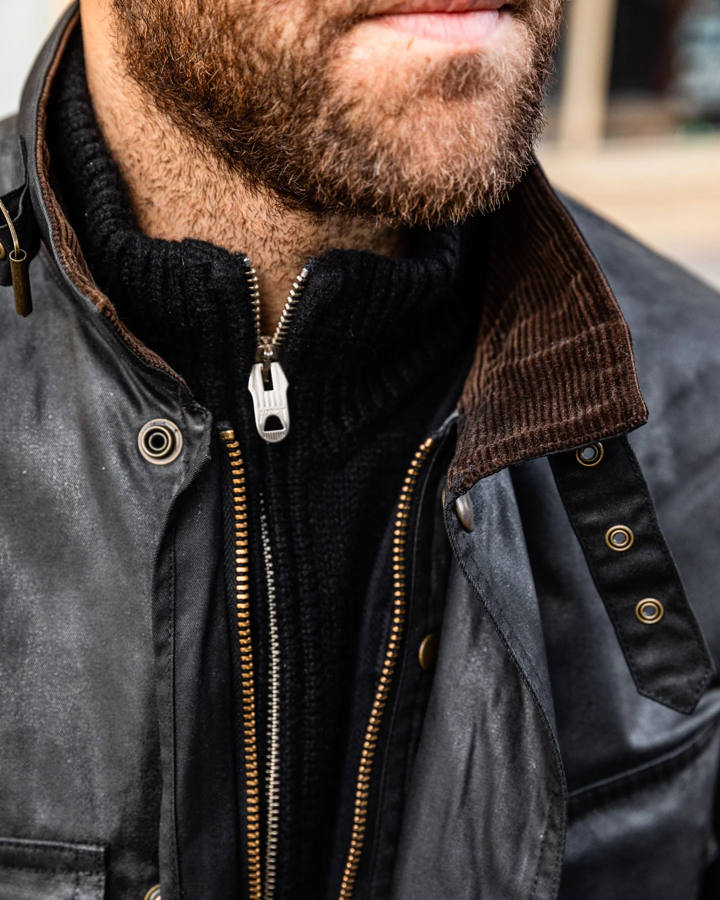Addict Clothes - Waxed BMC Jacket - Black - Image 15
