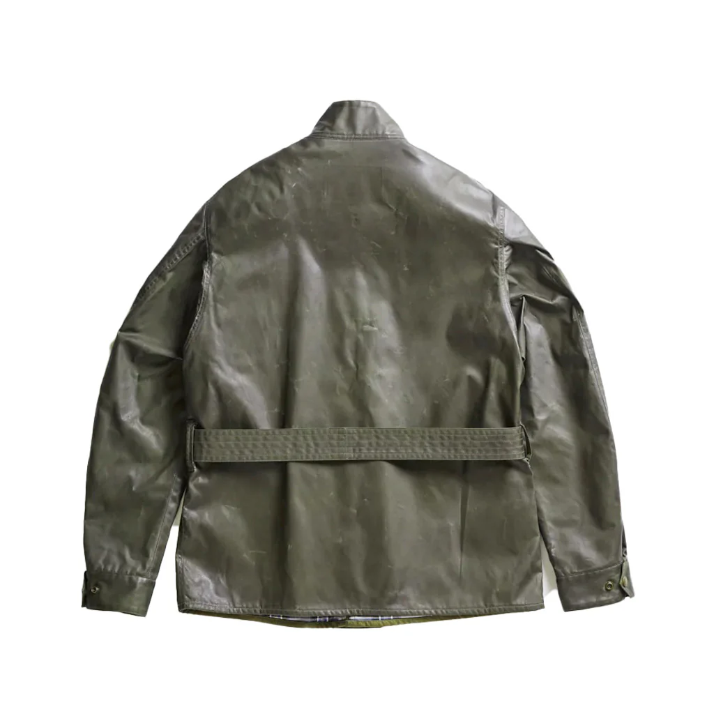 Addict Clothes - Waxed BMC Jacket - Olive - Image 5