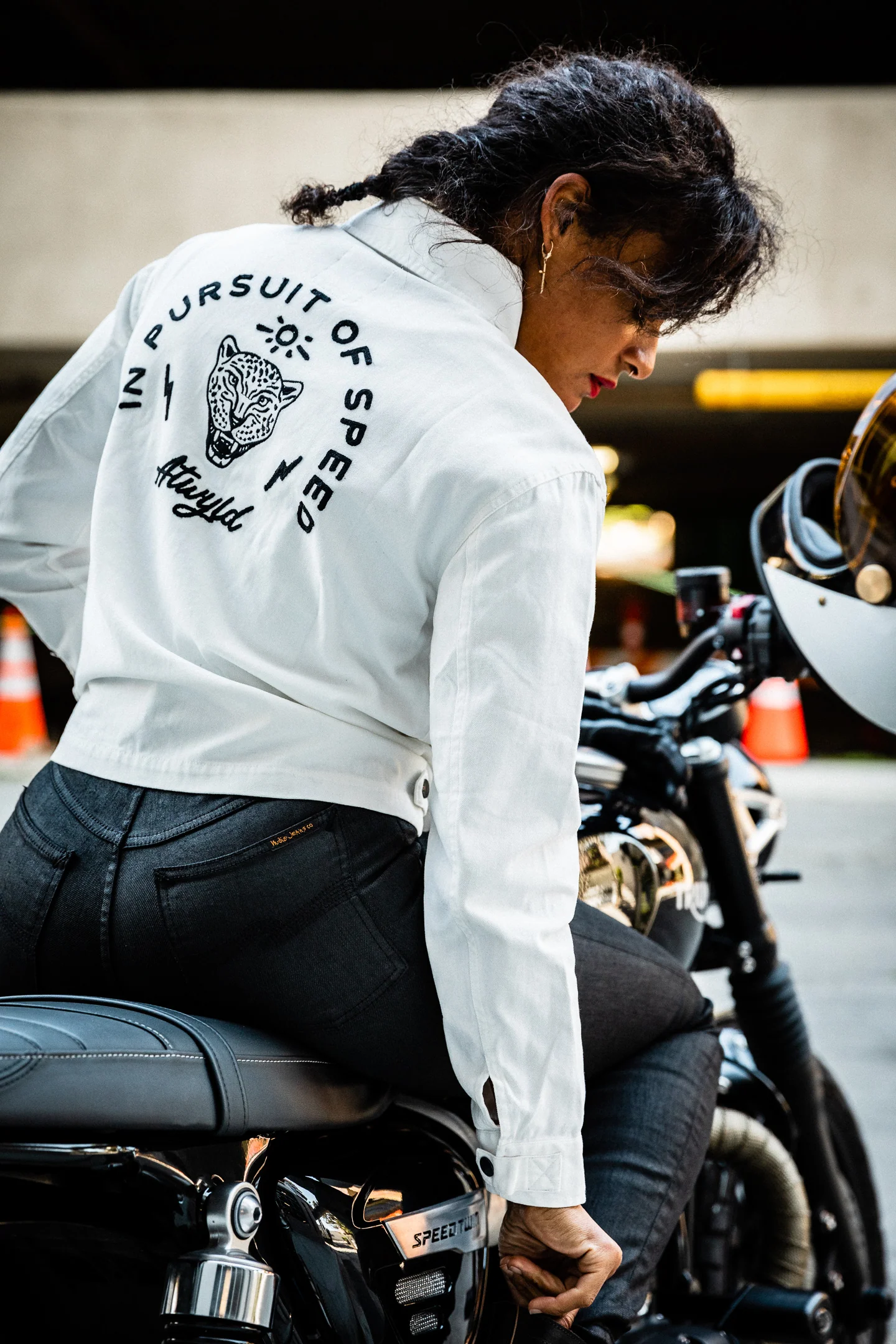 ATWYLD - Pursuit Garage Jacket - Vintage White - Image 3