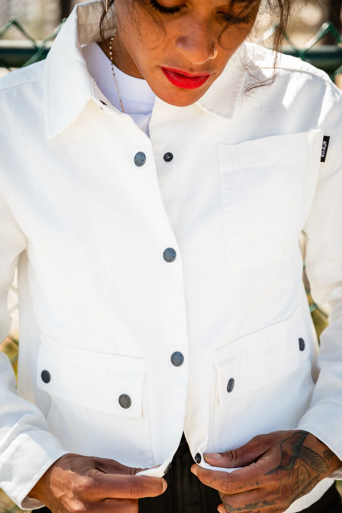ATWYLD - Pursuit Garage Jacket - Vintage White - Image 4
