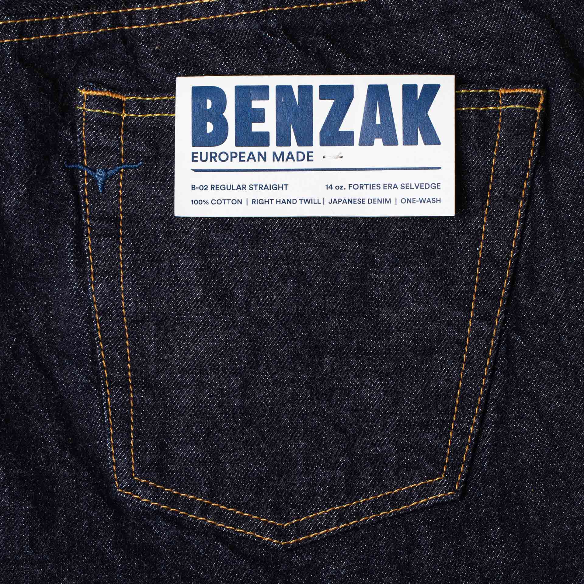Benzak Denim Developers - B-02 Regular Straight - 14 oz. Forties Era Selvedge - Image 15