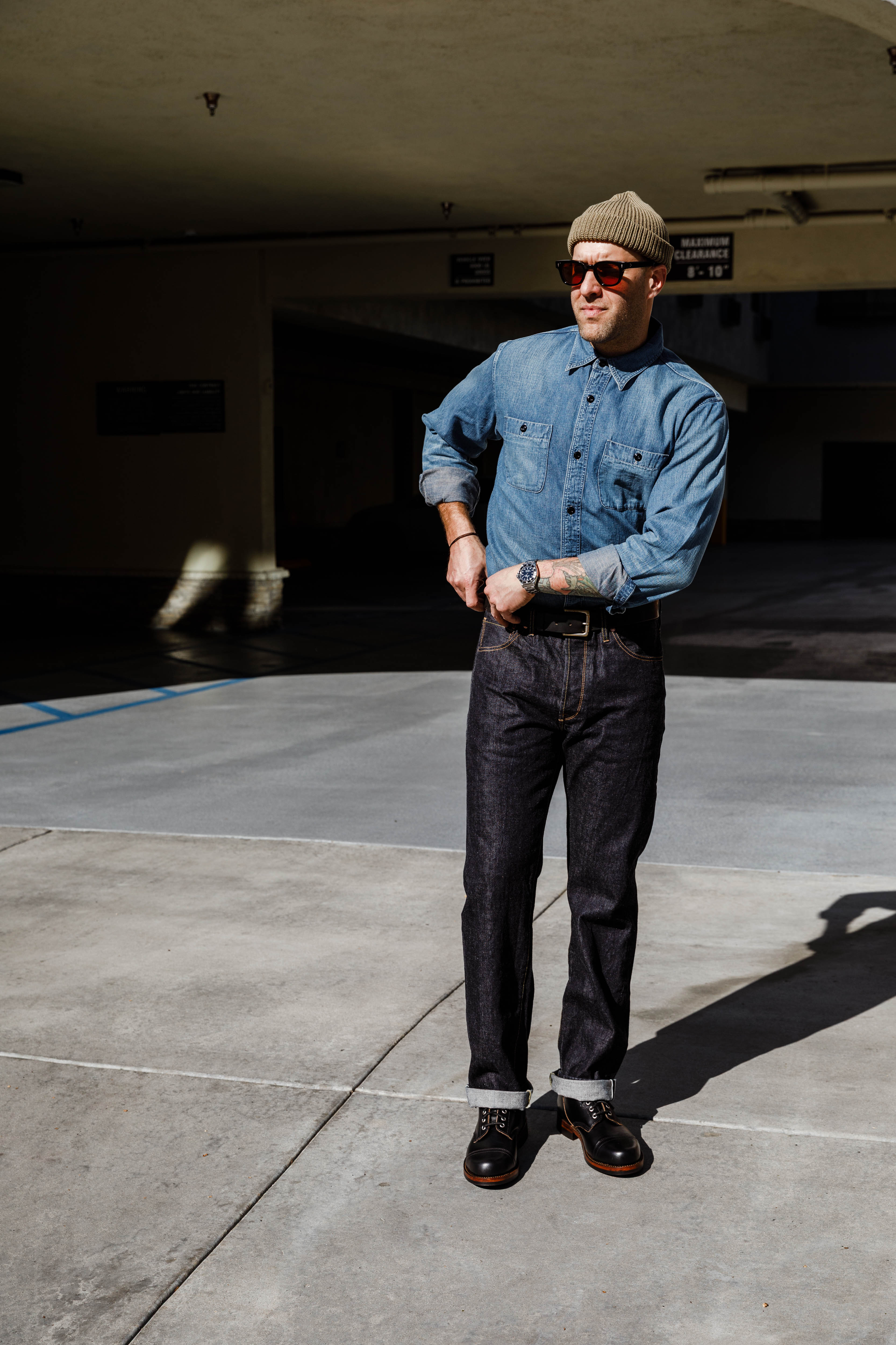 Benzak Denim Developers - B-02 Regular Straight - 14 oz. Forties Era Selvedge - Image 2