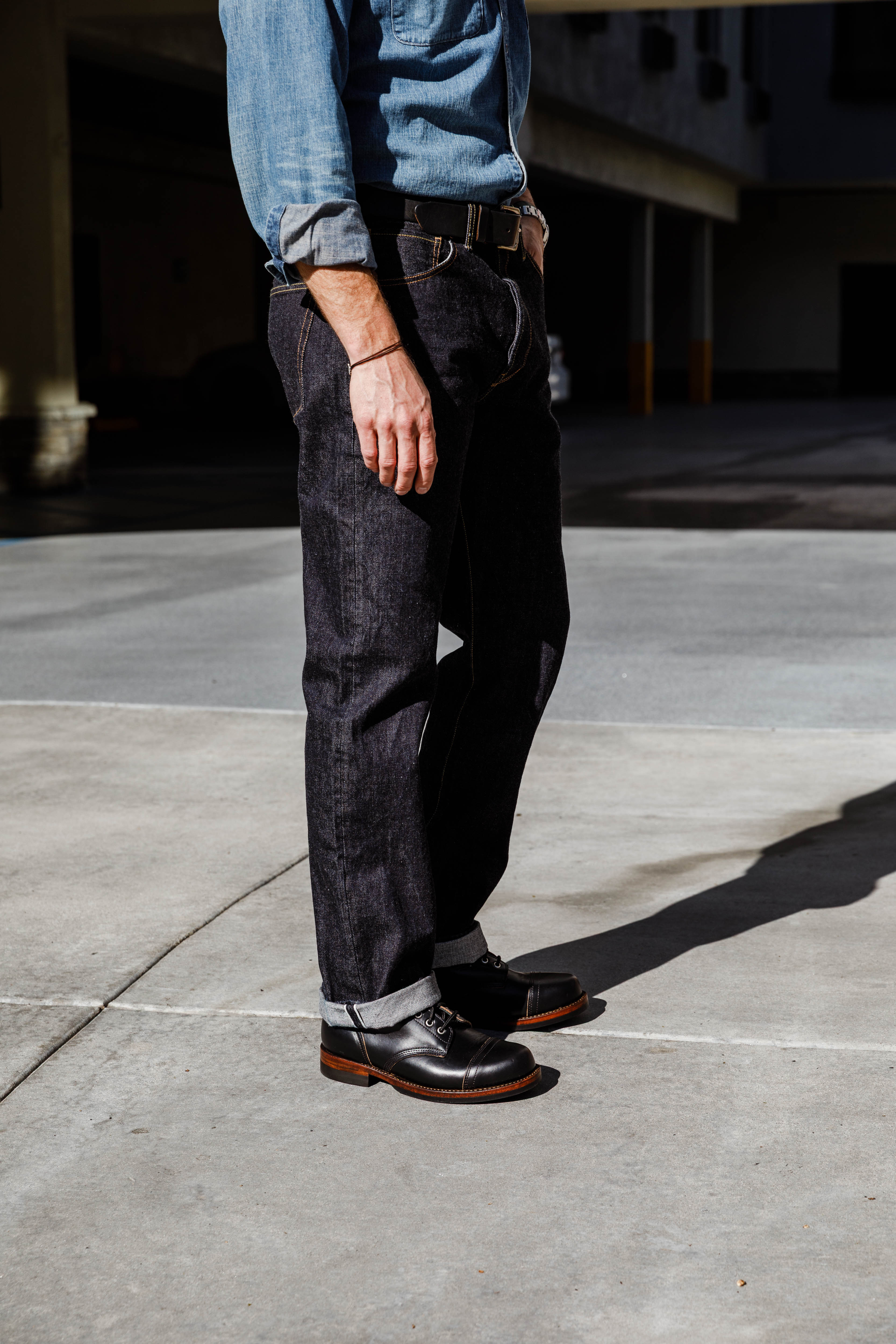 Benzak Denim Developers - B-02 Regular Straight - 14 oz. Forties Era Selvedge - Image 4