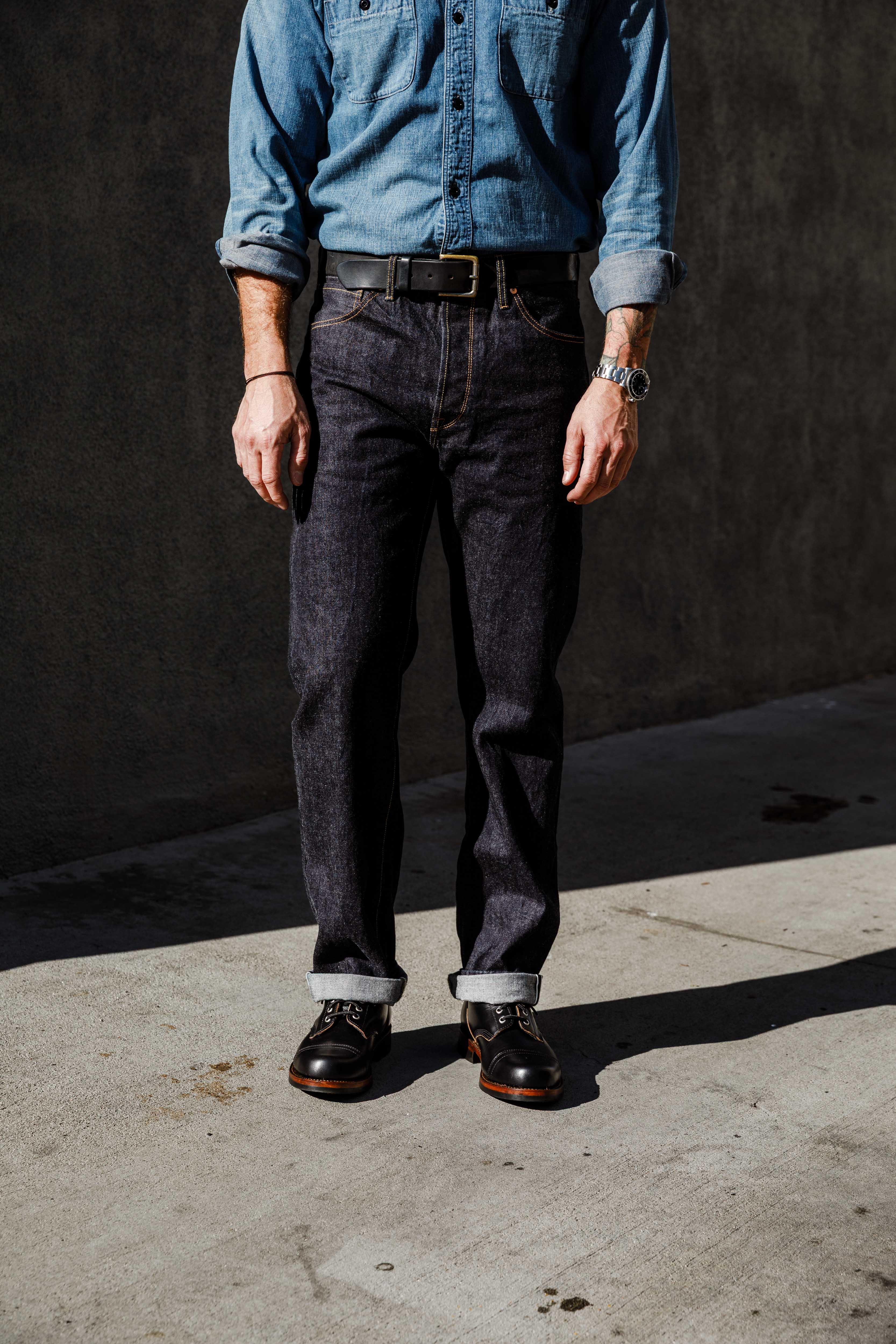 Benzak Denim Developers - B-02 Regular Straight - 14 oz. Forties Era Selvedge - Image 6