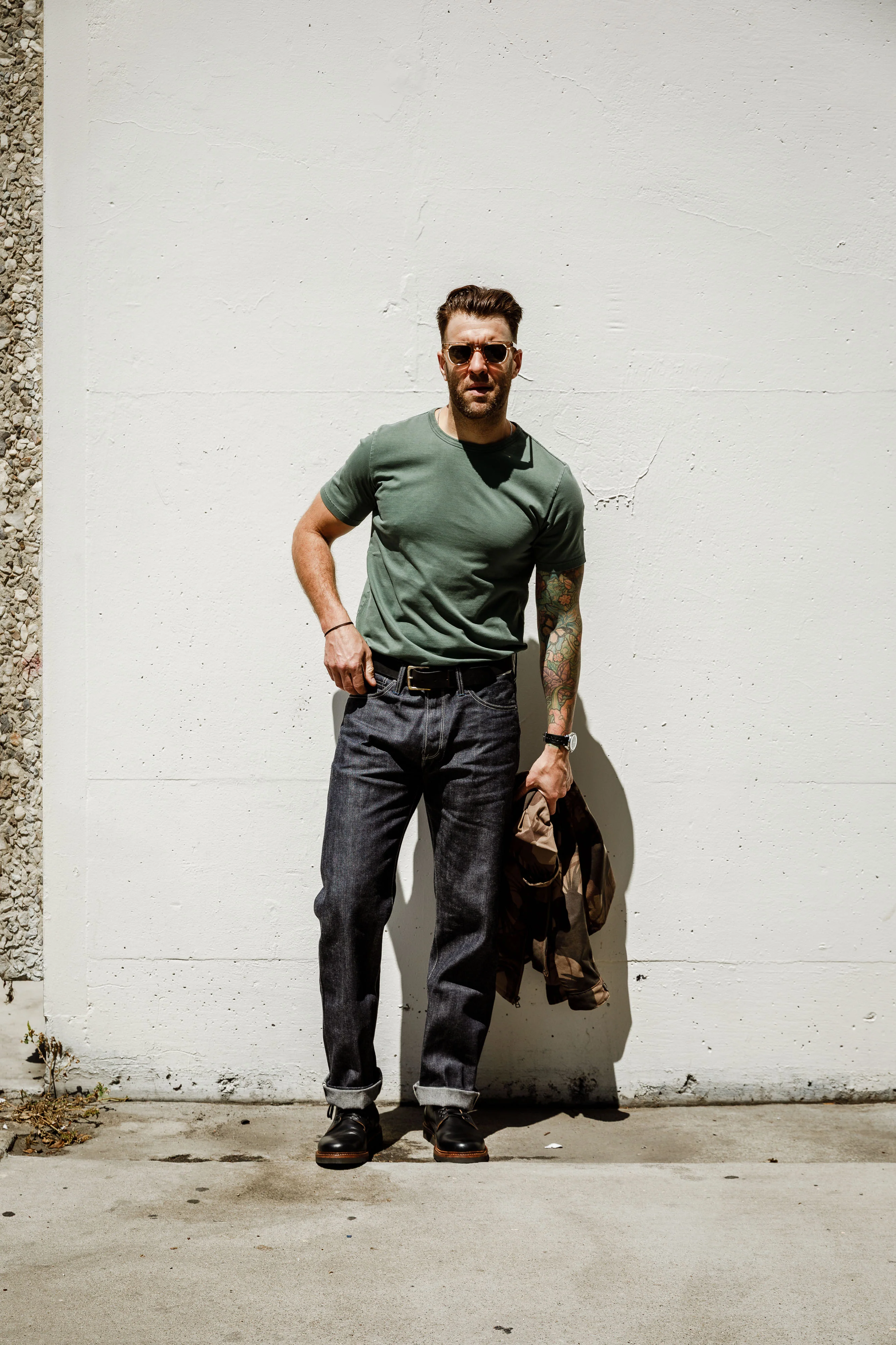 Benzak Denim Developers - B-07 Relaxed Straight Leg - 10 oz. Antique Indigo Selvedge - Image 4