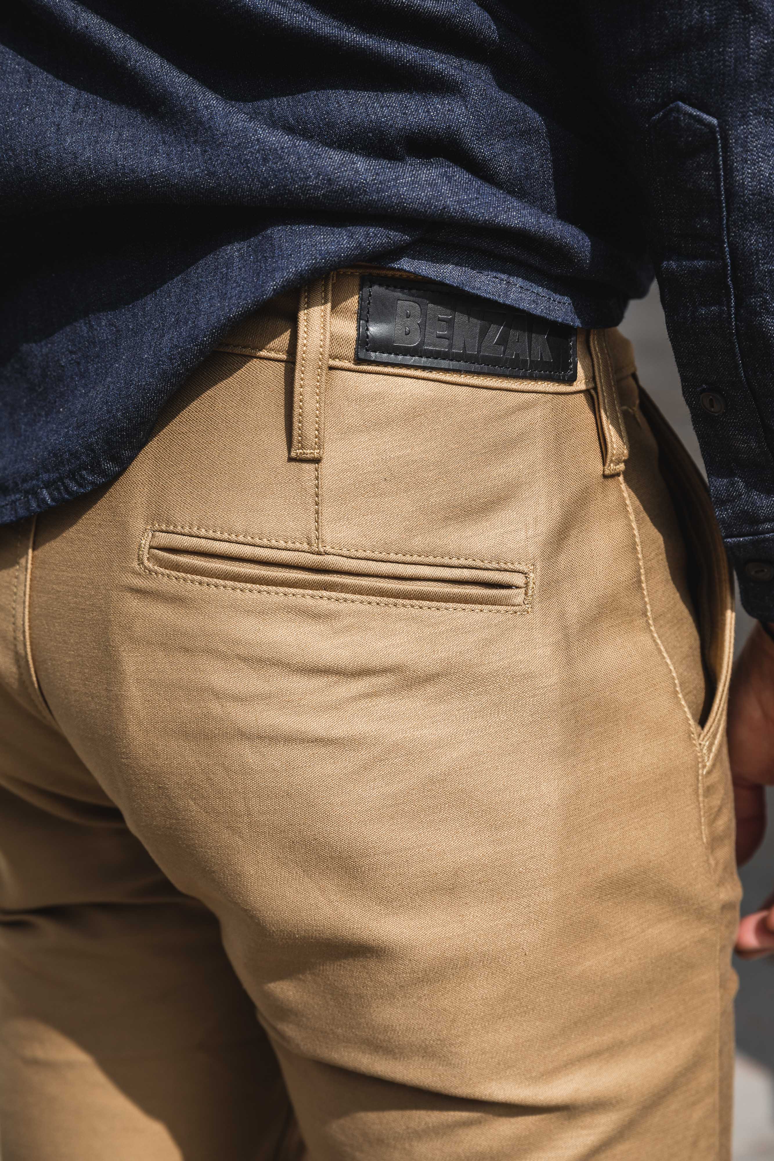 Benzak Denim Developers - BC-01 - TAPERED CHINO - 10 oz. Golden Brown Military Twill - Image 16
